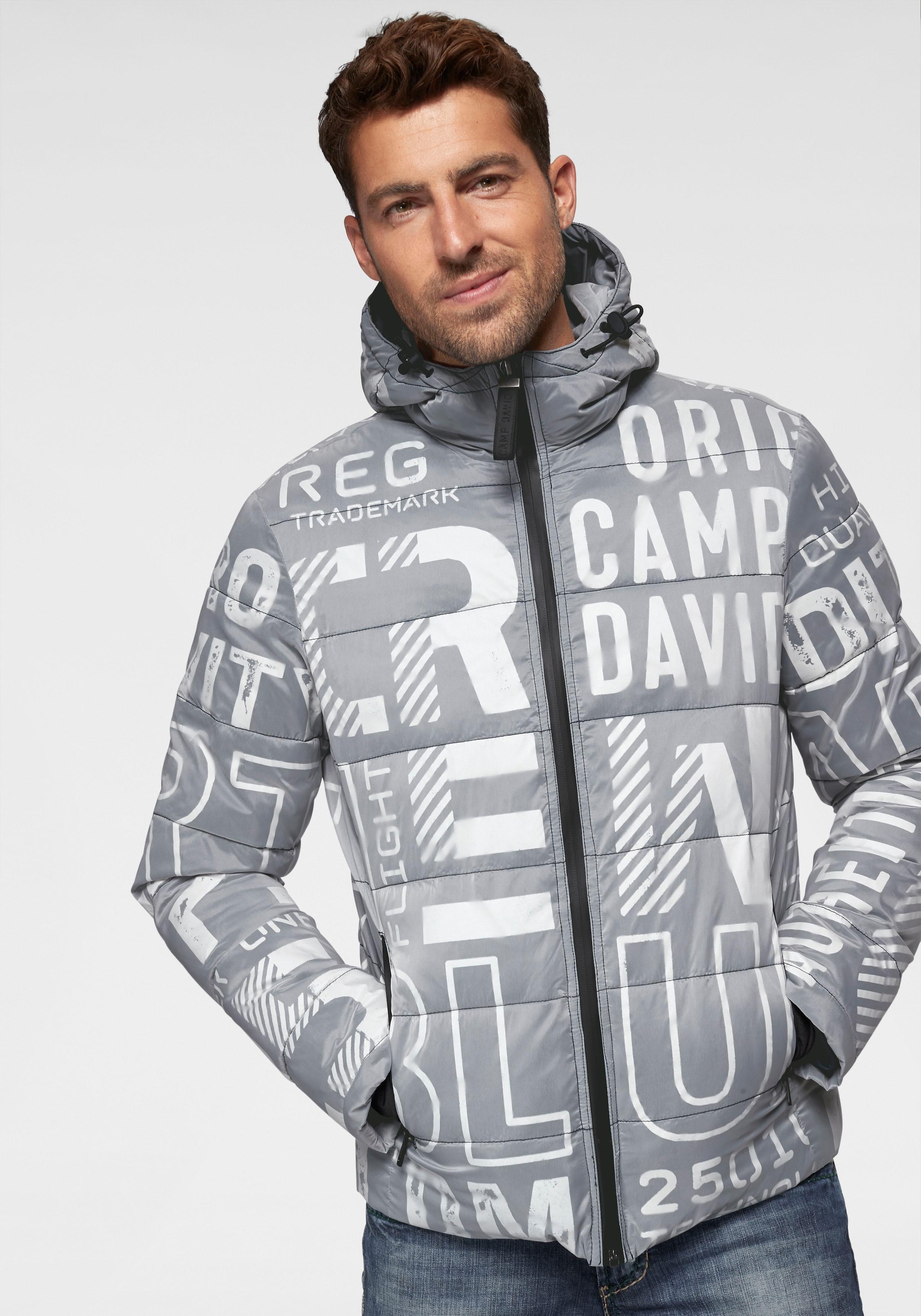 Image of CAMP DAVID Steppjacke, mit markantem Logodruck bei Ackermann Versand Schweiz