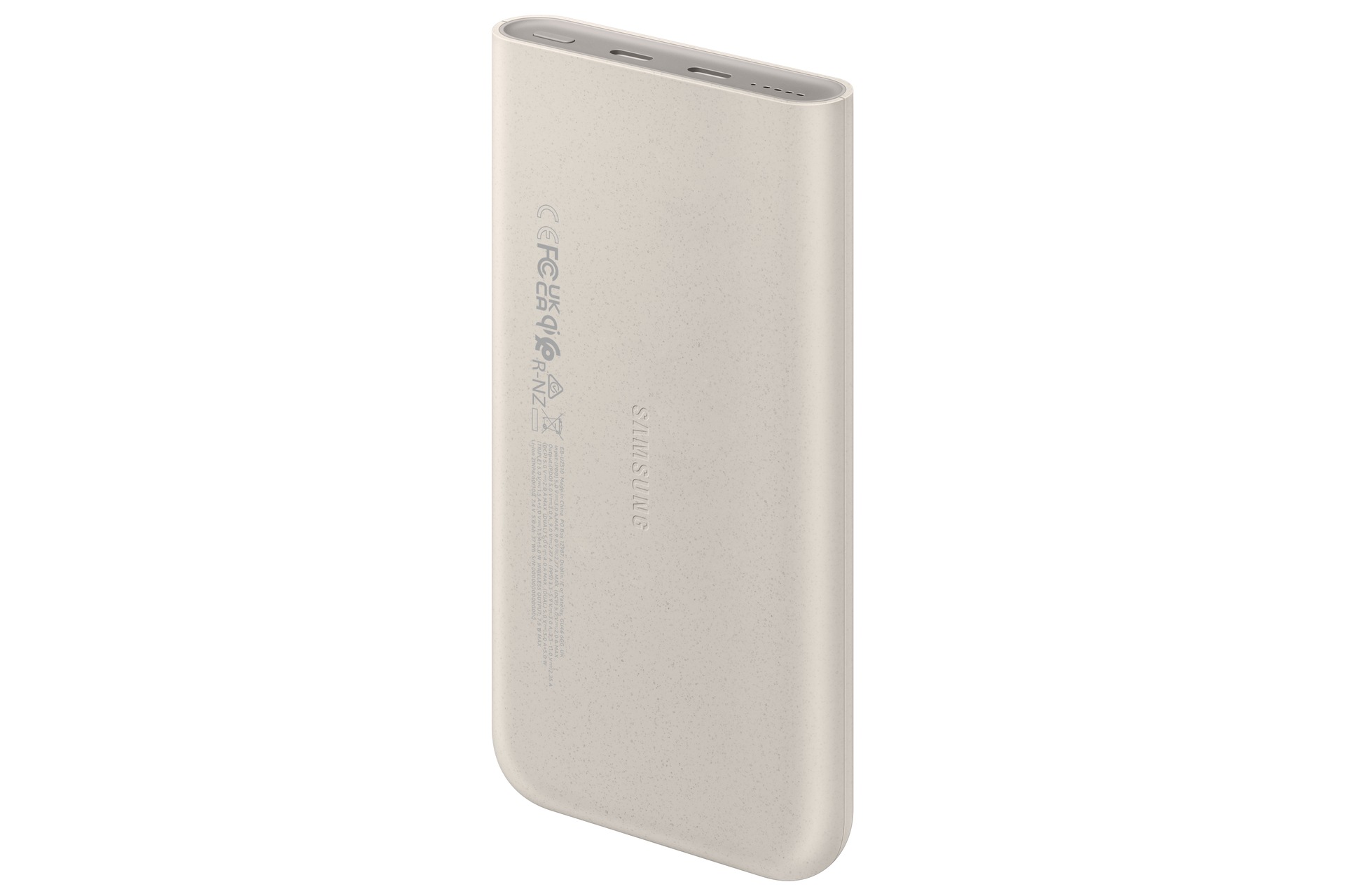 Samsung Powerbank »Induktive Powerbank 10.000 mAh 25 Watt«, Samsung Induktive Powerbank 10.000 mAh 25 Watt, beige, 10000 mAh, 7,4 V, induktives Laden, PD, Super Fast Charging