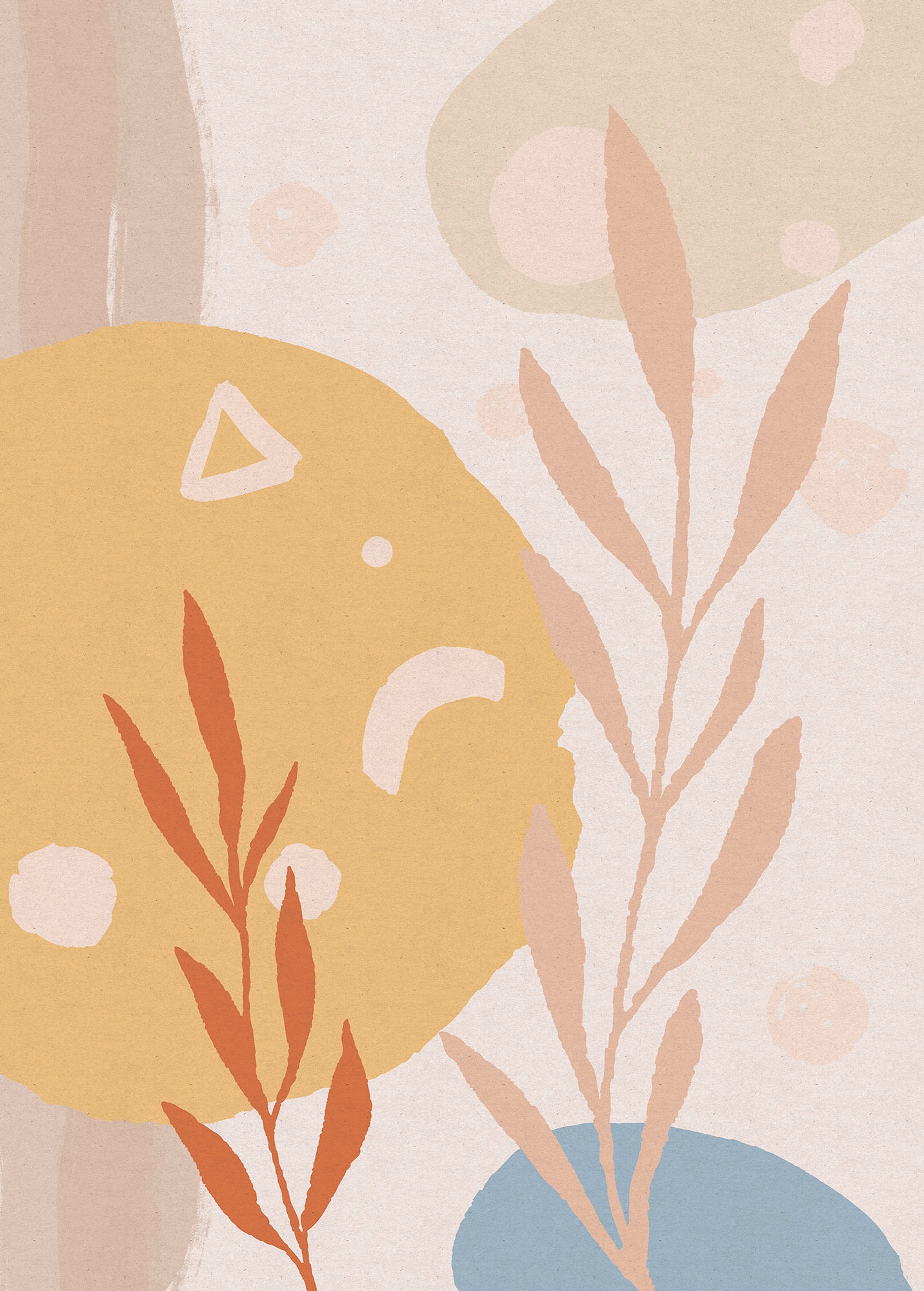 Image of Komar Fototapete »Vliestapete Bohemia Scandi«, bedruckt-geblümt-floral-realistisch, 200 x 280 cm bei Ackermann Versand Schweiz