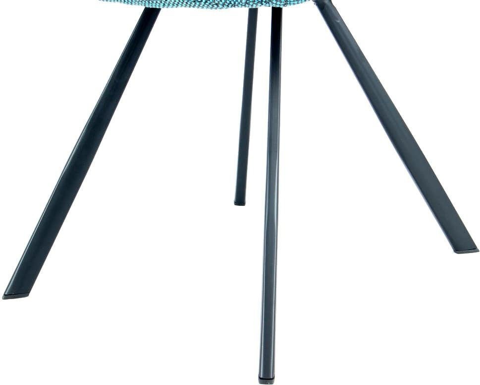 Kayoom Chaise »Josephine 325 2er-Set , zeitloses Design, mit geometrischer Aussparung« (Set) 2 cuispflegeleicht, schlicht, weiche Polsterung für angenehmes Sitzgefühl