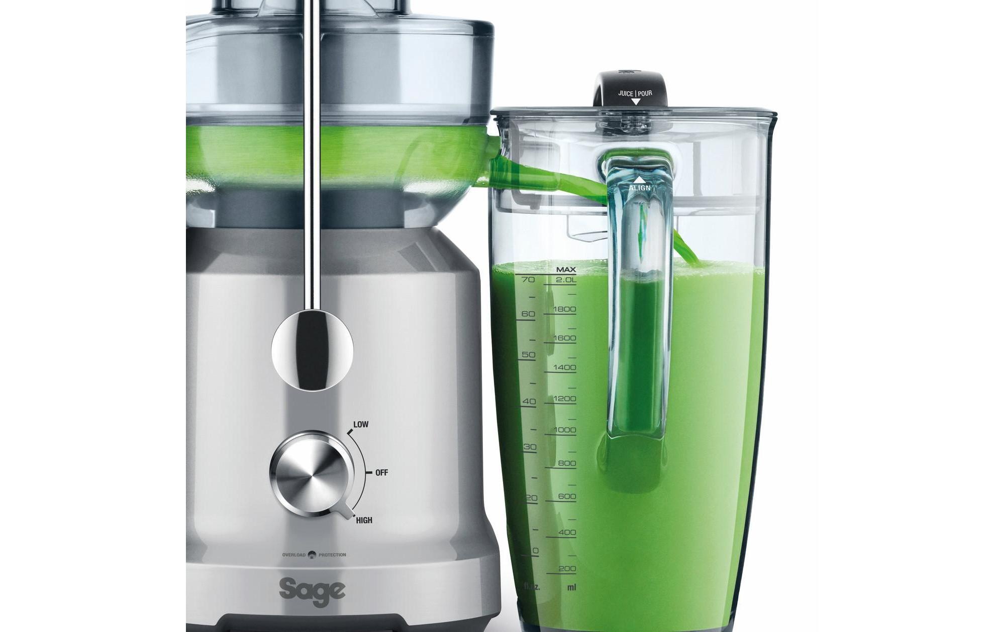 Sage Entsafter »Entsafter Nutri Juicer Cold«, 1250 W, Auffangbehälter, Einfülltrichter, Tresterbehälter