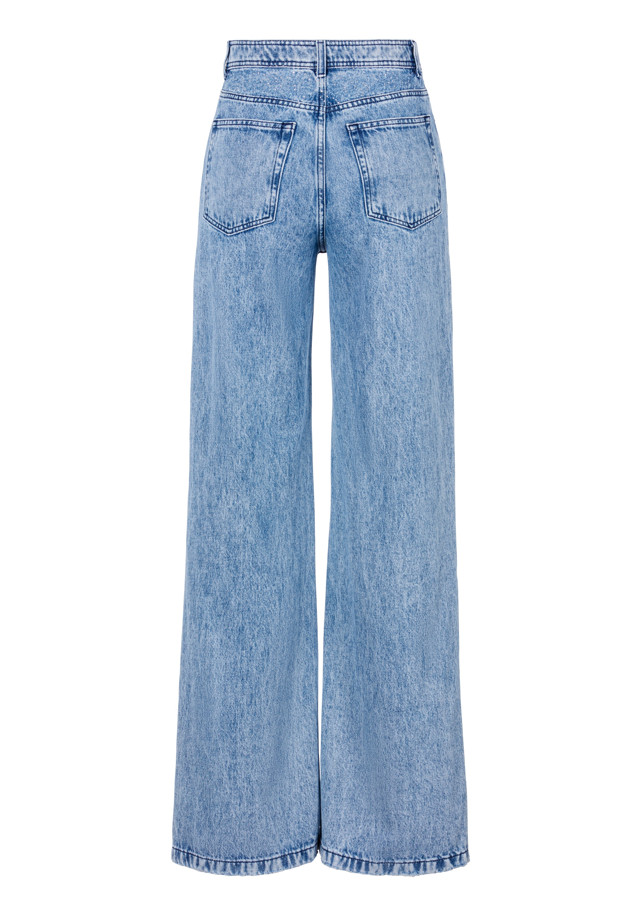 BOSS ORANGE High-waist-Jeans »Marlene High Rise, High Waist Premium Damenmode«, mit All Over Strass und Glitzer Effekt