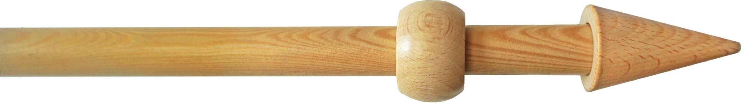 GARESA Gardinenstange »Verena«, 1 läufig-läufig, Fixmass, Fixlänge 200 cm, mit Ringe