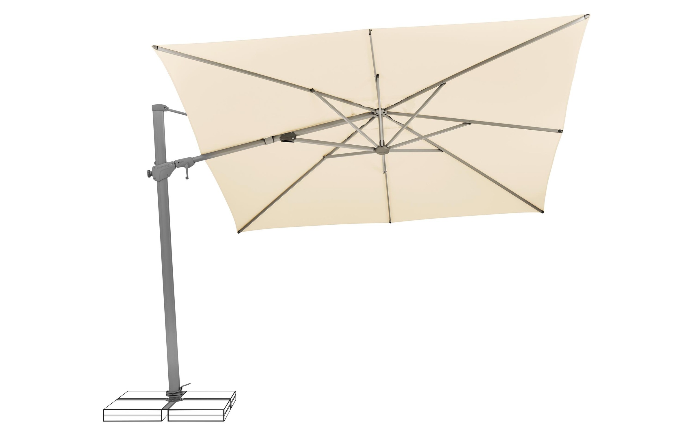   Parasol »Suncomfort by Glatz Varioflex, 300 x 300 cm«