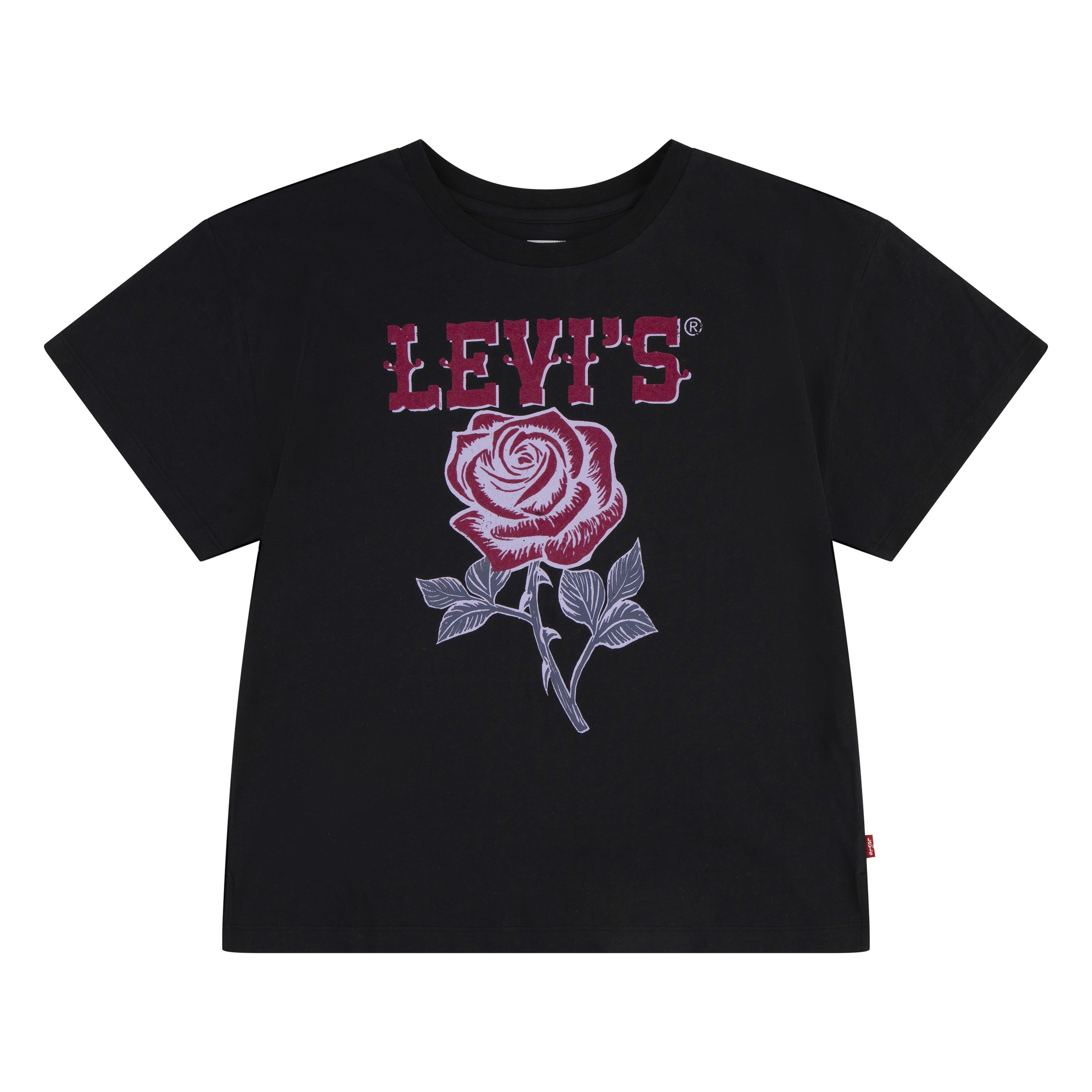 Levi's® Kids T-Shirt »LVG OVERSIZED WESTERN ROSES TEE«, mit grossem Print "Rose", for Girls