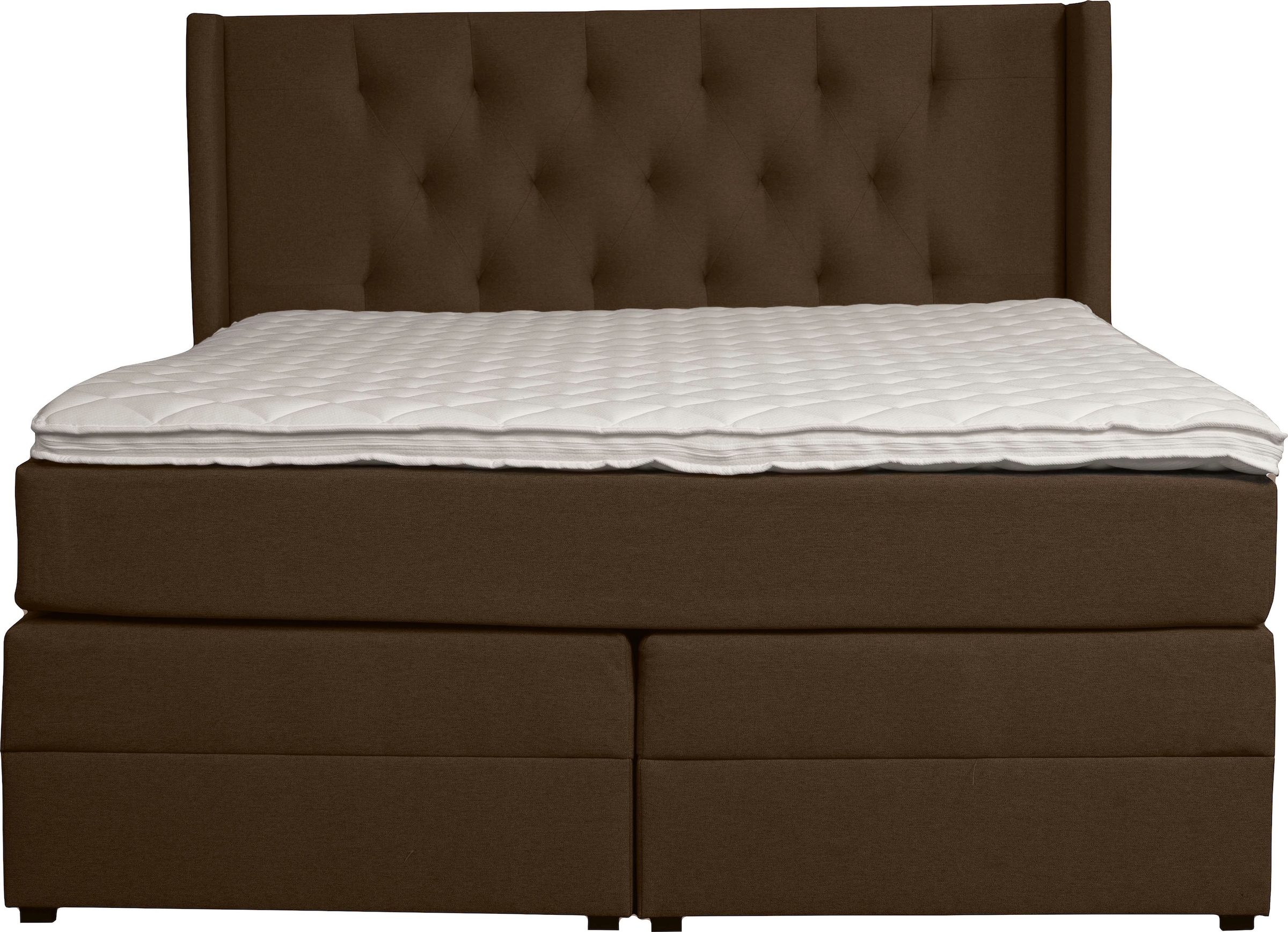 PLACES OF STYLE Lit boxspring »Elegance« mit schöner Knopfheftung, in den Härtegraden H2 & H3, inkl. Schubladen