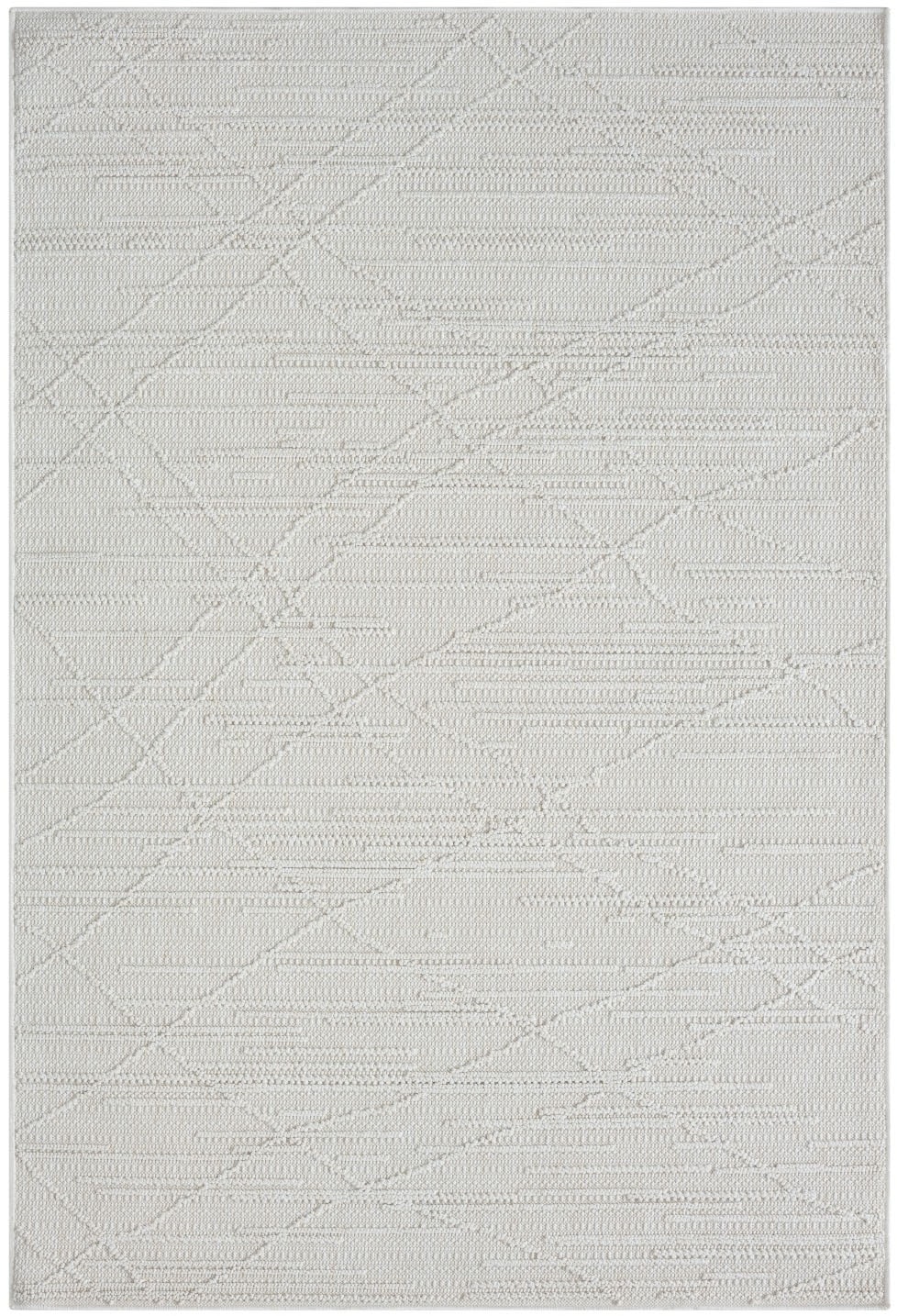 Myflair Möbel & Accessoires Teppich »Plush, LAGERRÄUMUNG!« rechteckig 8 mm Höhe Uni Farben, Hoch-Tief Effekt, Outdoor geeignet, Balkon, Terrasse