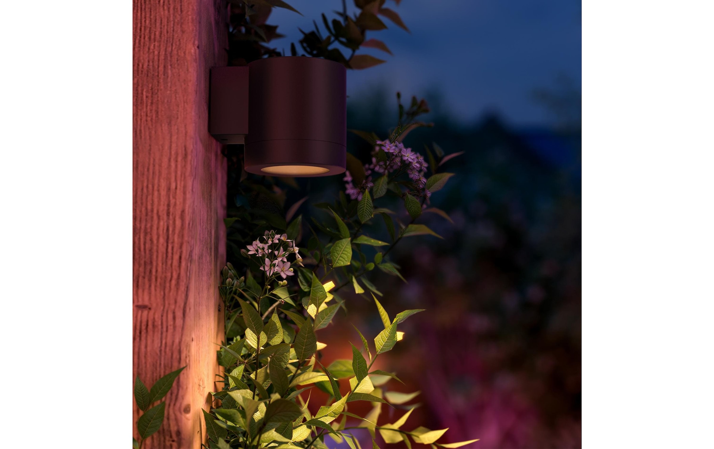 Philips Hue Aussen-Wandleuchte »Muscari Wandspot Smart Outdoor« GU10 RGB
