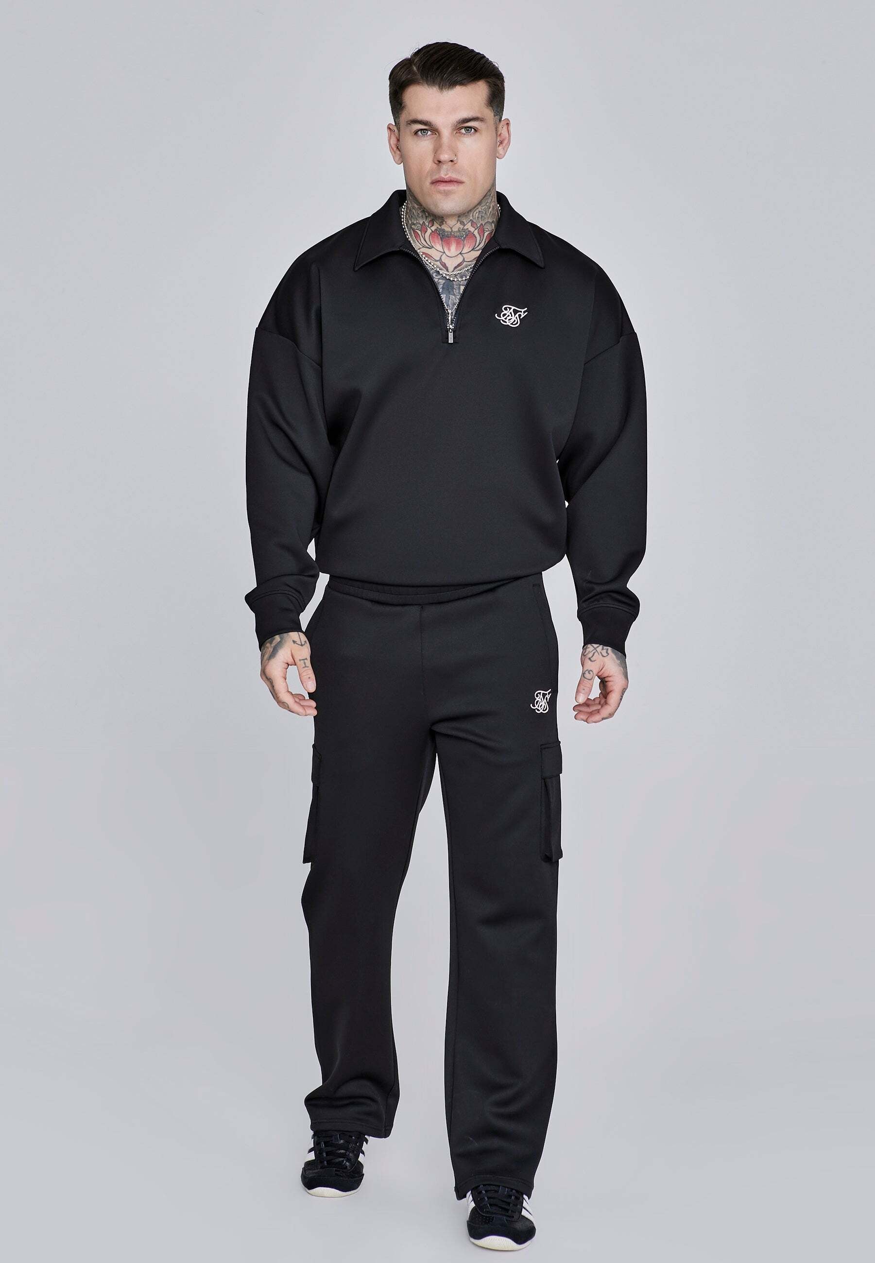 Siksilk Sweatshirt »Siksilk Sweatshirt Essentials Zip Sweater«
