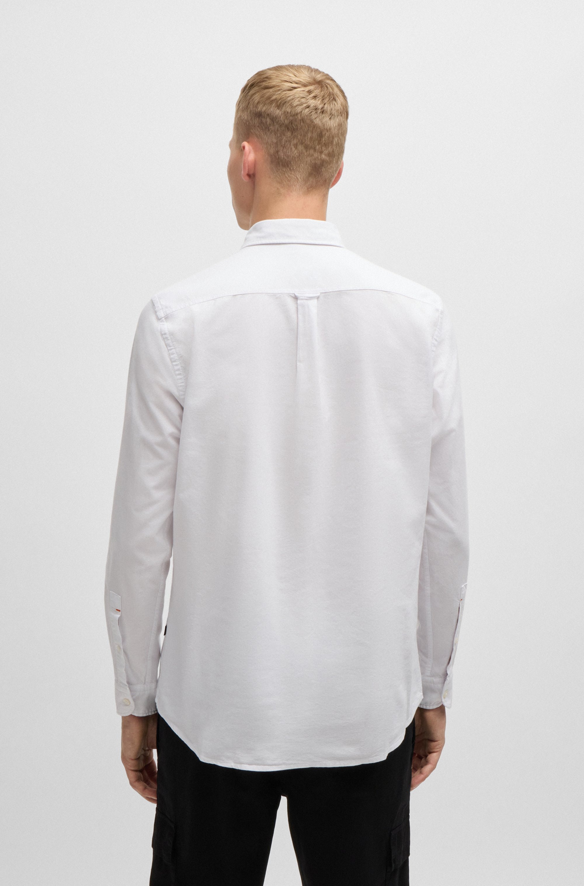BOSS ORANGE Businesshemd »Rickert«, mit Button-down-Kragen