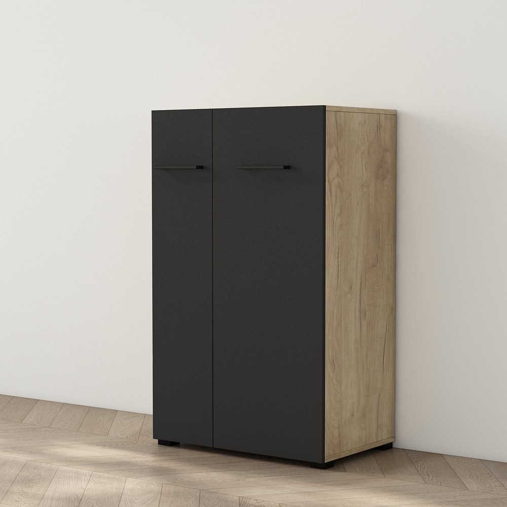 PLACES OF STYLE Aktenschrank »Moid; Mehrzweckschrank,« moderne Kommode mit viel Stauraum, Masse 64,5 x 41,5 x 106 cm