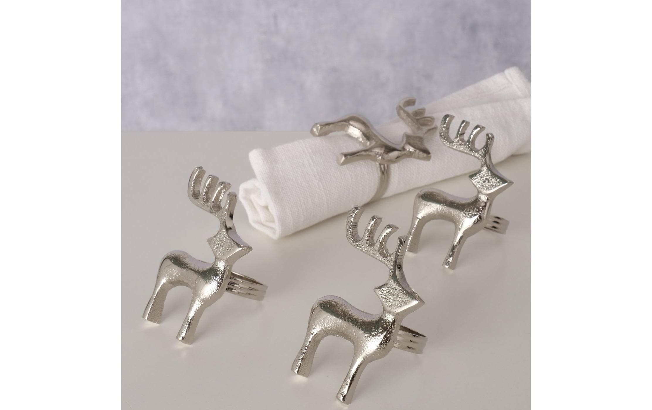 BOLTZE Serviettenring »Rupold 4-teilig«