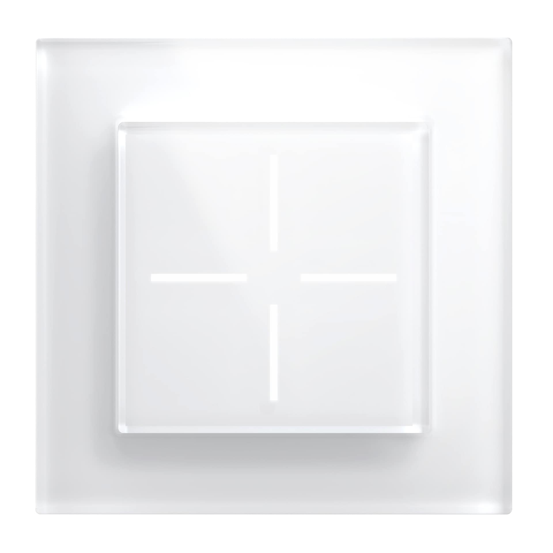 Image of Homematic IP Smart-Home-Zubehör "Bundle Glastaster + Glasrahmen 1-fach"