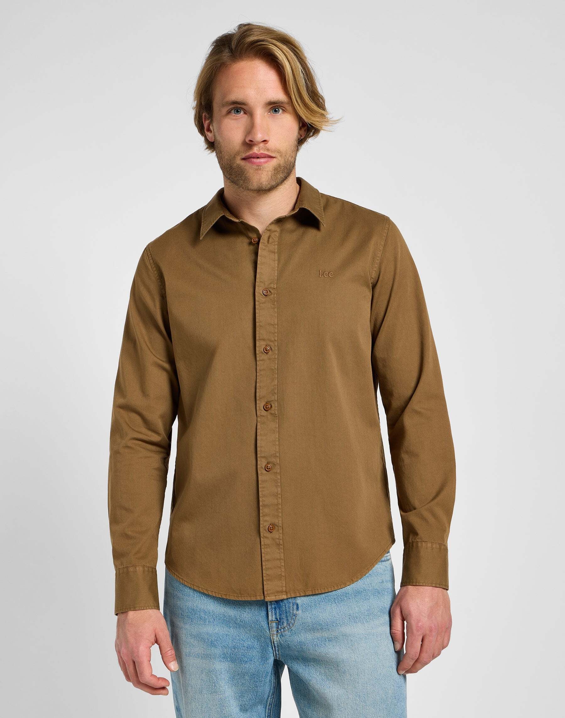 Langarmhemd »LEE Langarmhemd Patch Shirt«