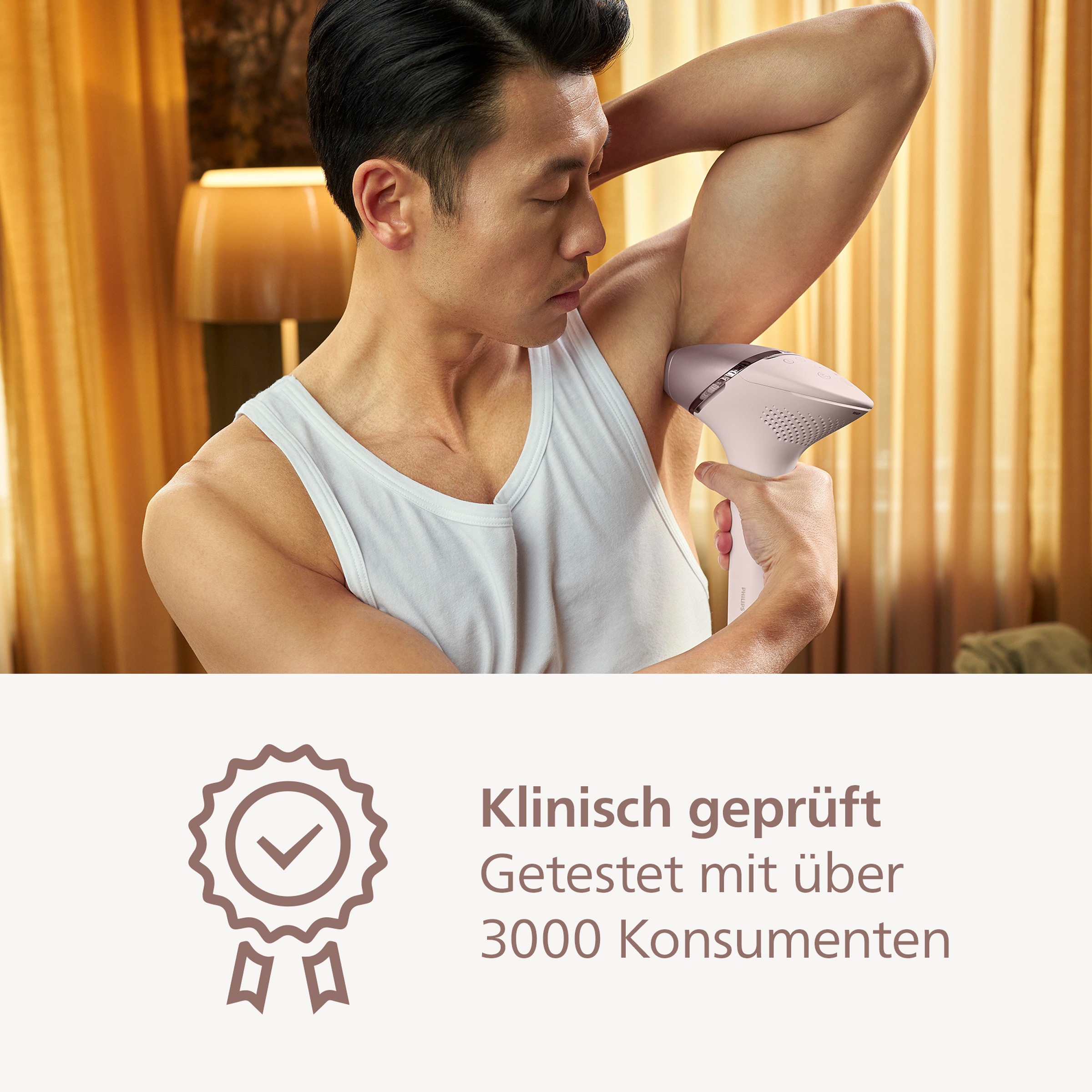 Philips IPL-Haarentferner »Lumea S9900 BRI953/02«, 450.000 Lichtimpulse, kabellos, 2 SkinAI Funktionen
