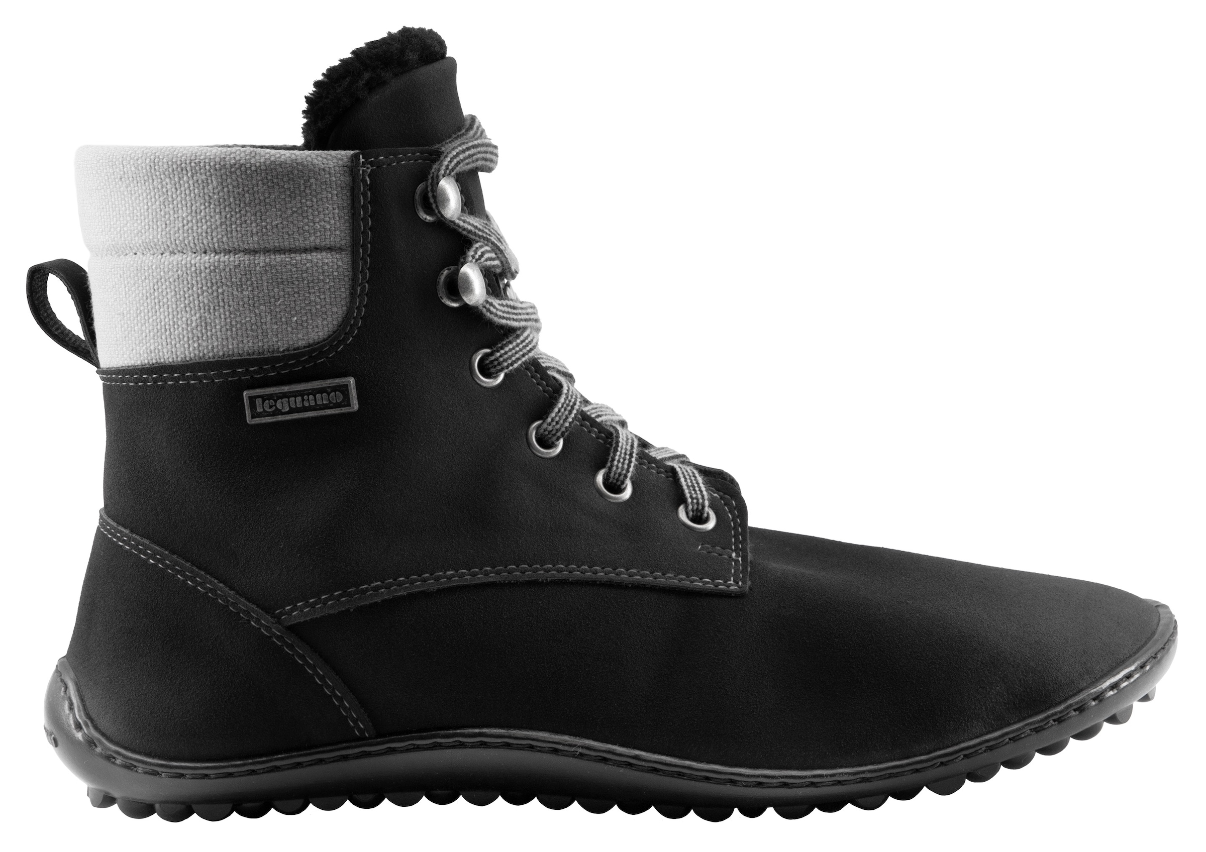 Leguano Chaussures pieds nus »Icebare«  , Bequemschuh, Schnürboots, speziell entwickelte Halbkugel-Sohle