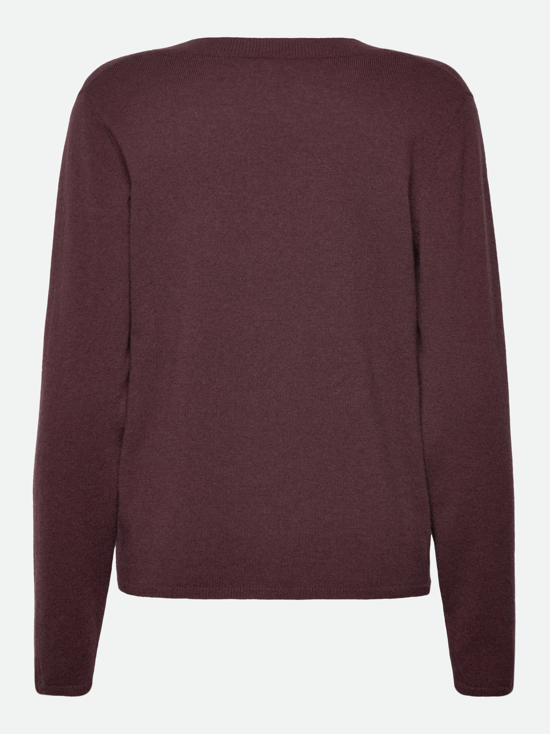 rosemunde Pull col V »Laica v-neck« V-Ausschnitt, Langarm, wärmend, schlicht, bequem, Baumwollmix