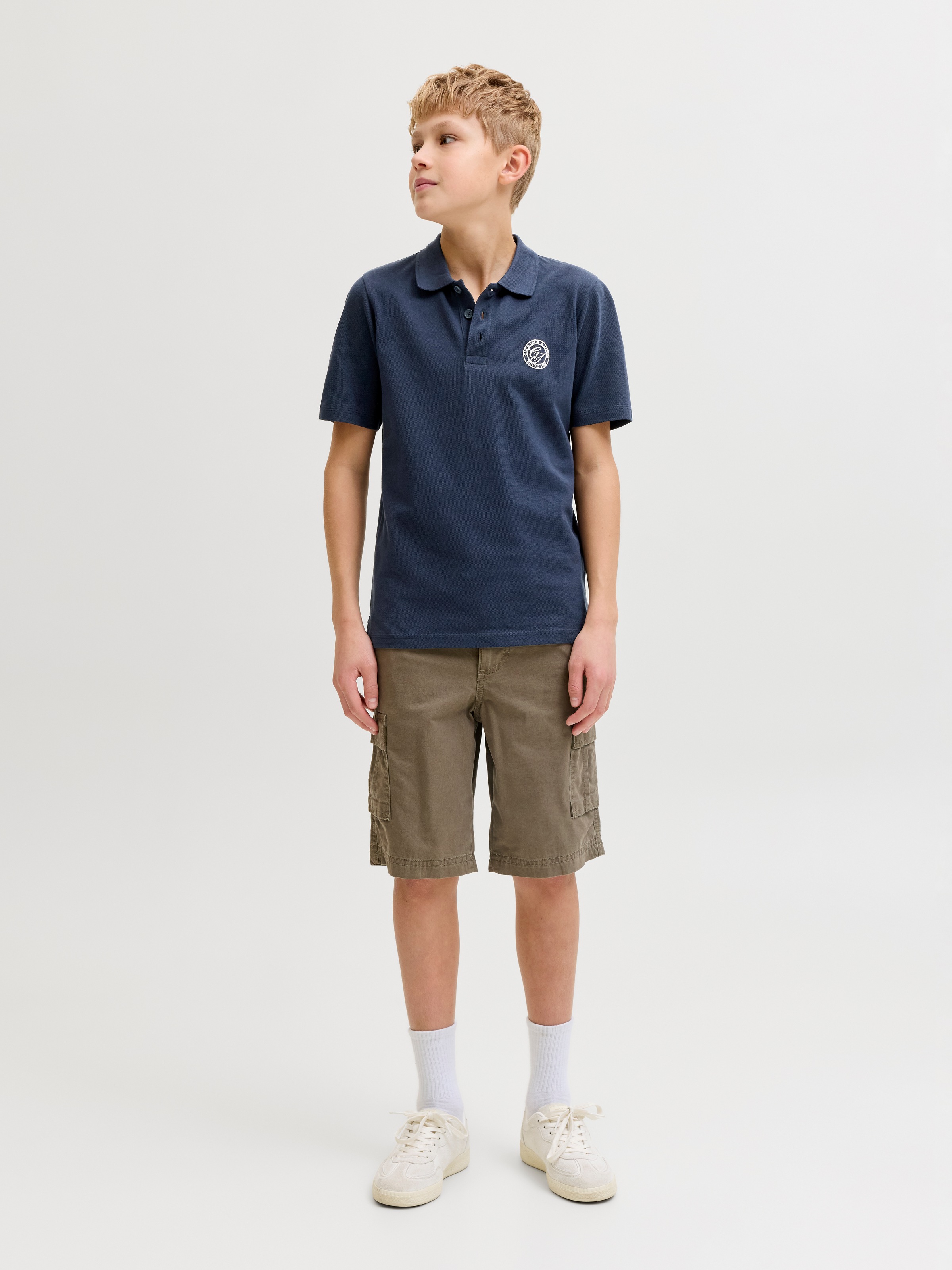 Jack & Jones Junior Poloshirt »JJALLIANCE POLO SS JNR« mit Knopfleiste