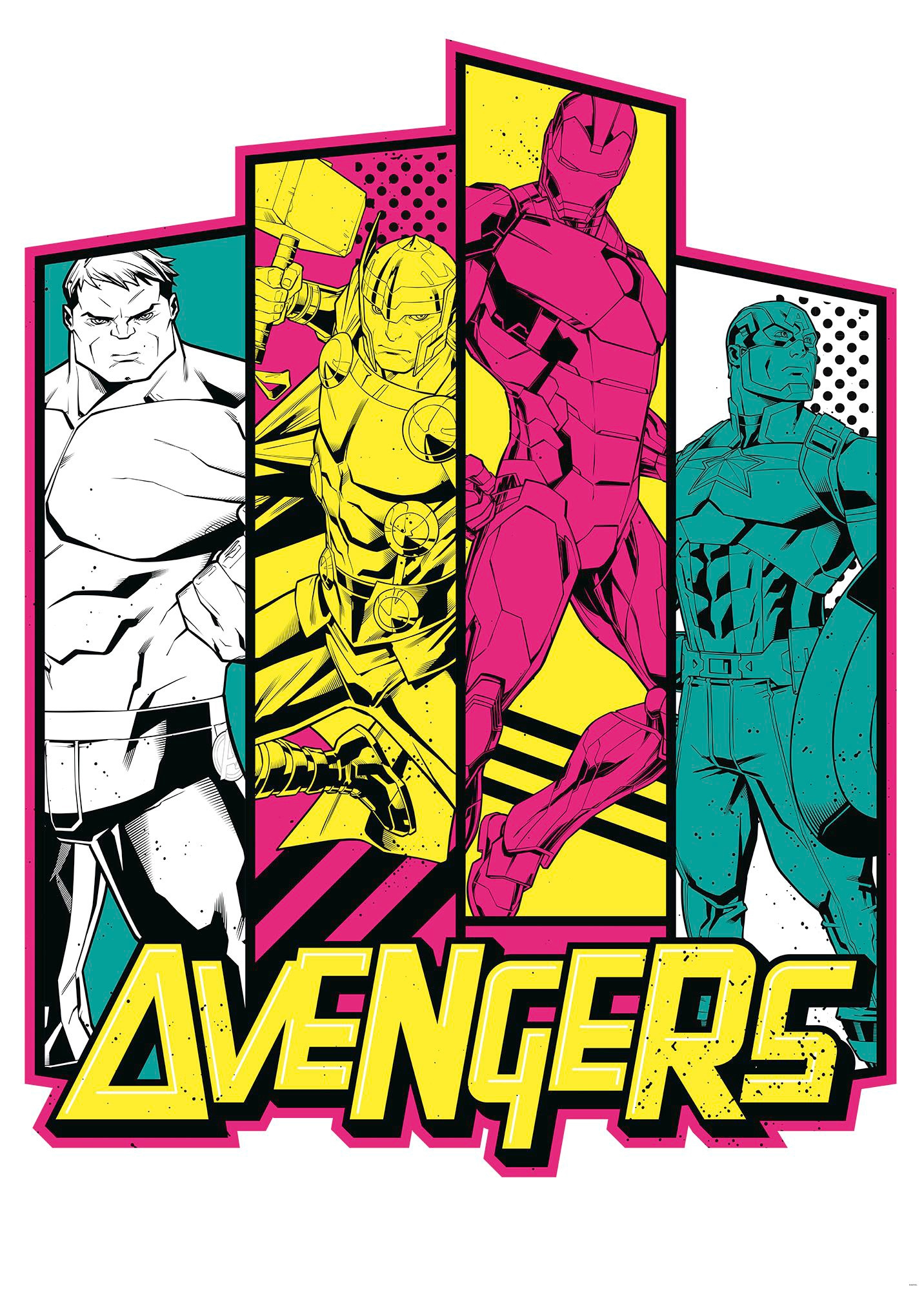 Vliestapete »Avengers Flash«, 200x280 cm (Breite x Höhe)