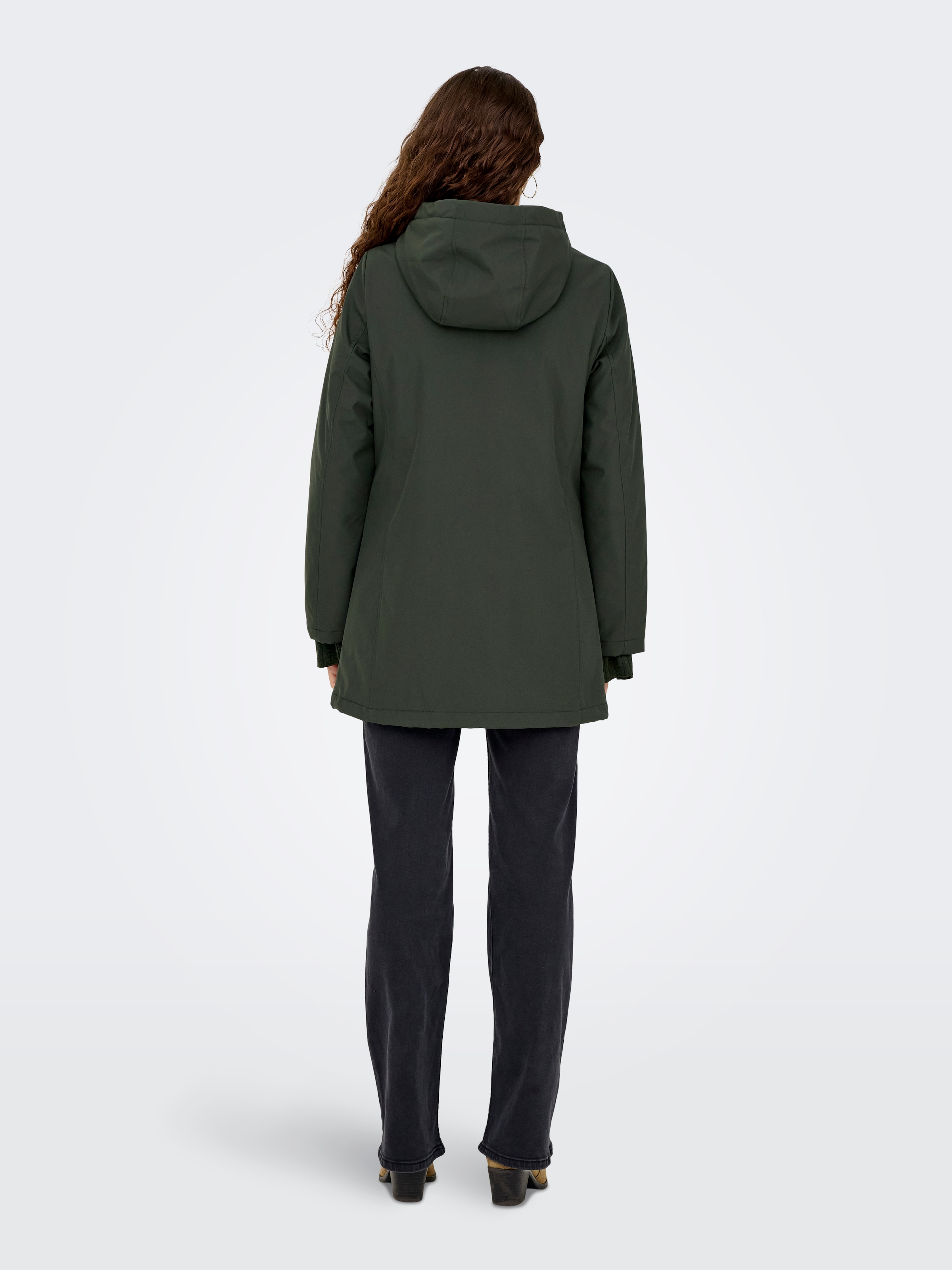 ONLY Parka »ONLOLIVIA LIFE PARKA COAT CS OTW« mit Kapuze