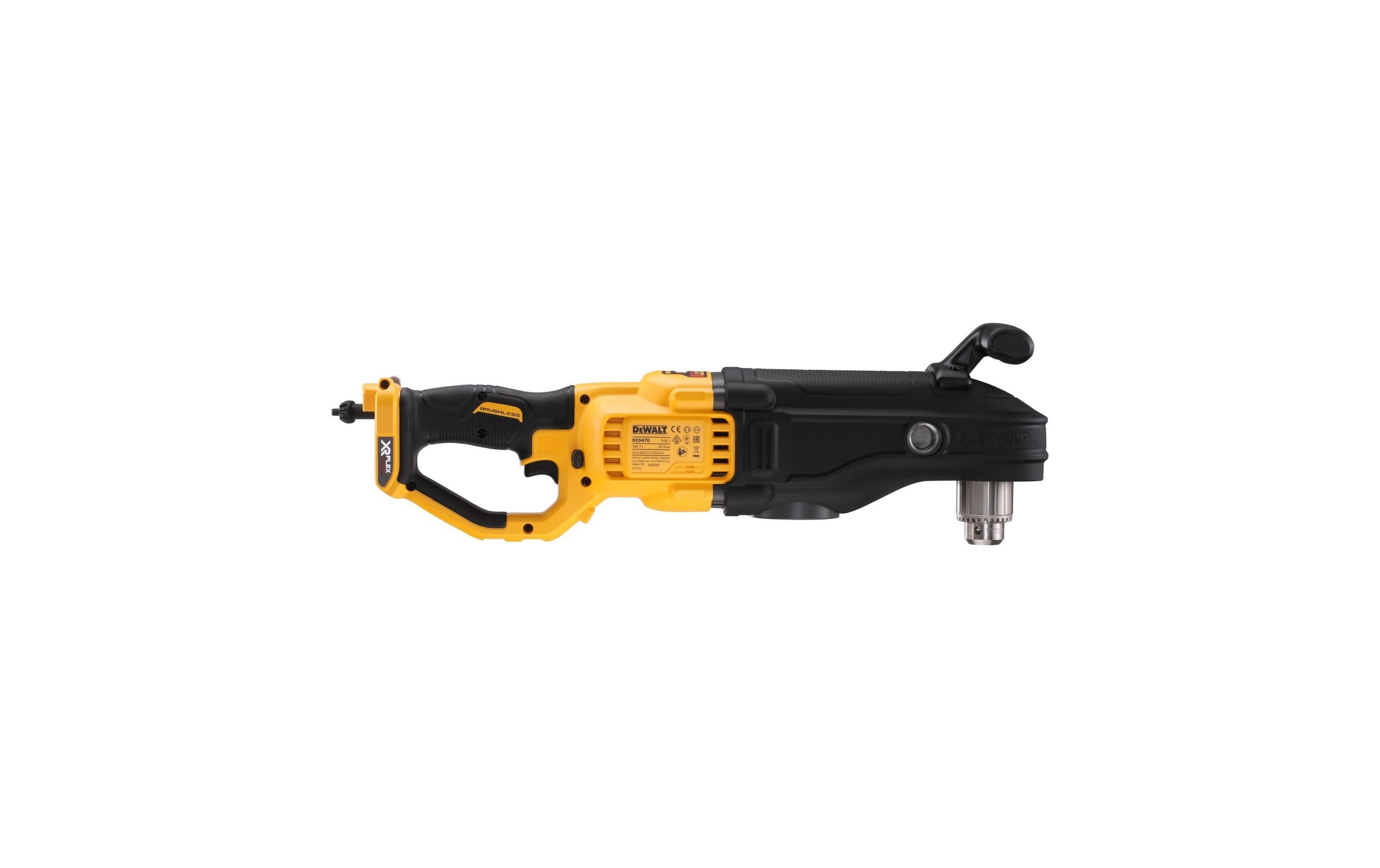 DeWalt Akku-Winkelbohrmaschine »DeWalt FlexVolt Akku-Winkelbohrmaschine 54V«