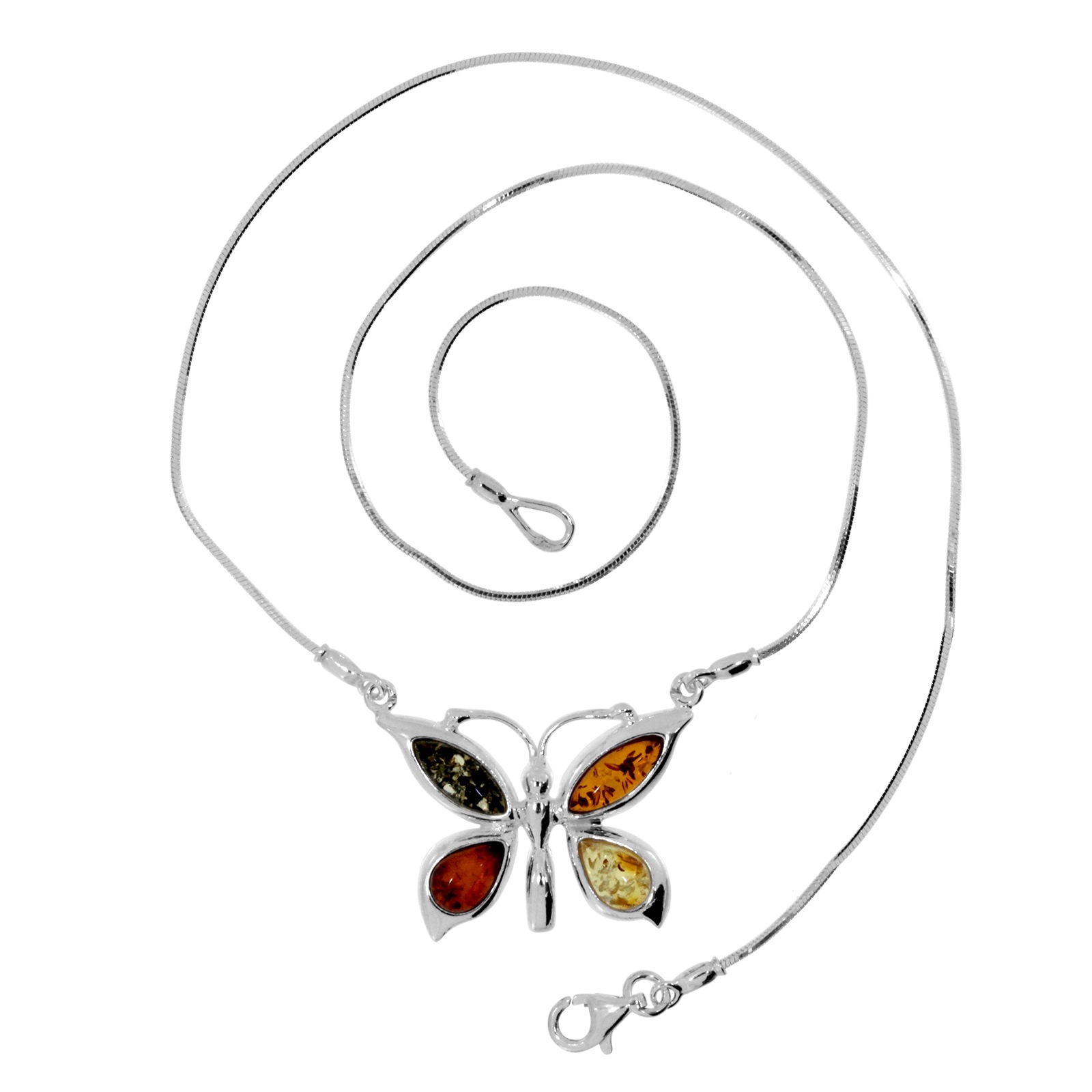 OSTSEE-SCHMUCK Collier »Ostsee-Schmuck Collier Schmetterling Collier Schmetterling«