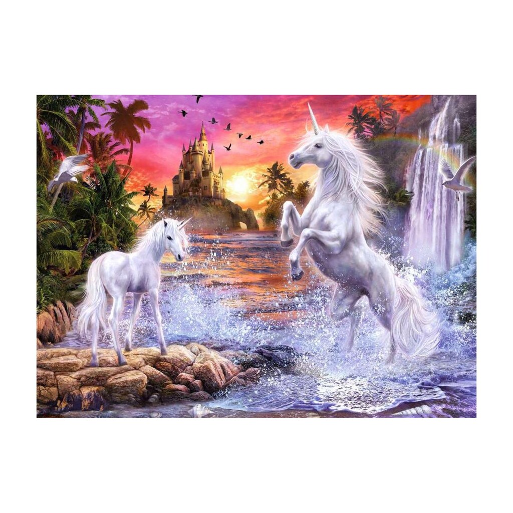 Ravensburger Puzzle »Puzzle Einhörner«, (500 tlg.)