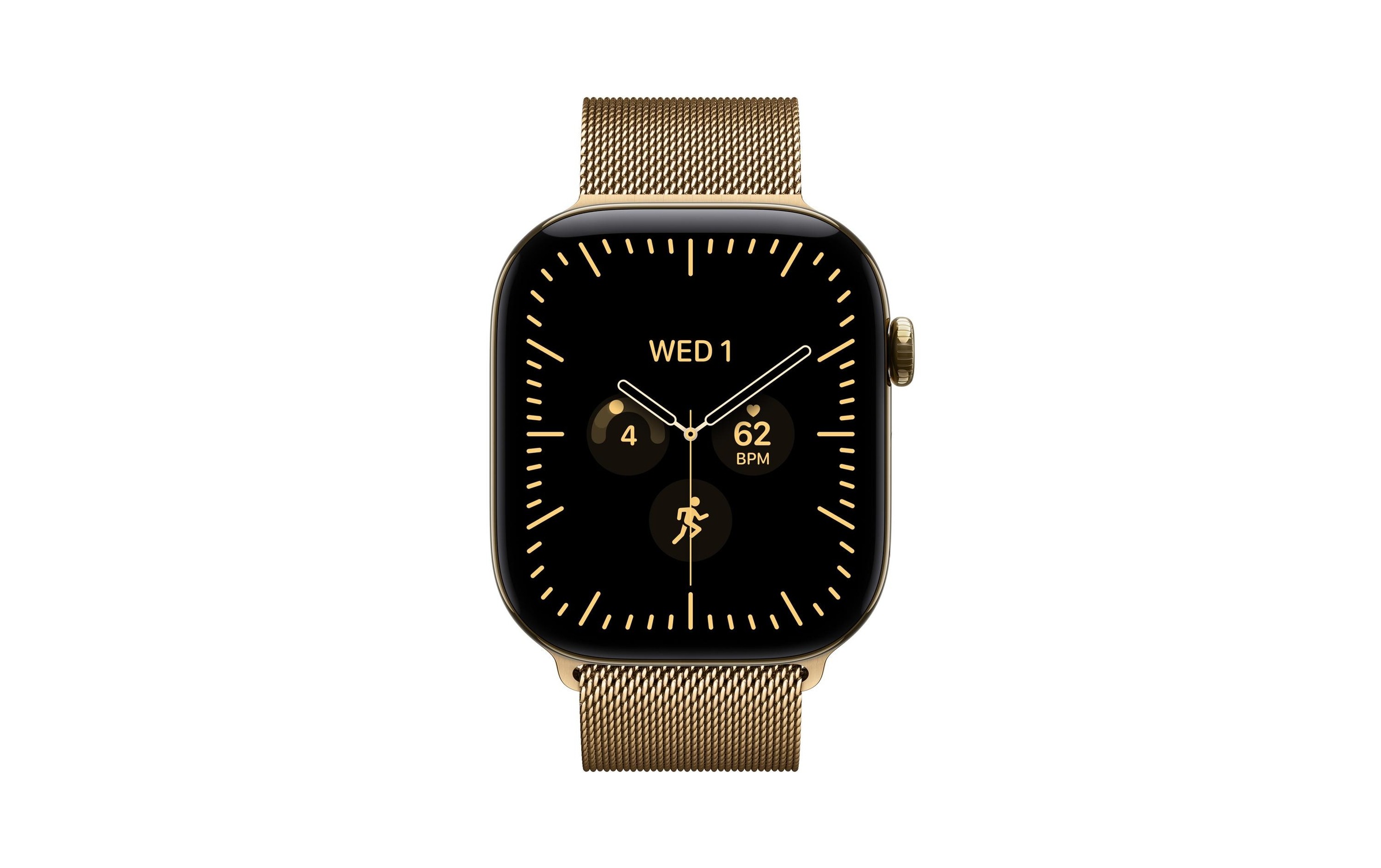 Apple Smartwatch »Apple Watch S12 46 mm CEL Titanium, Milanese Loop«(46/ 1,81 ″)