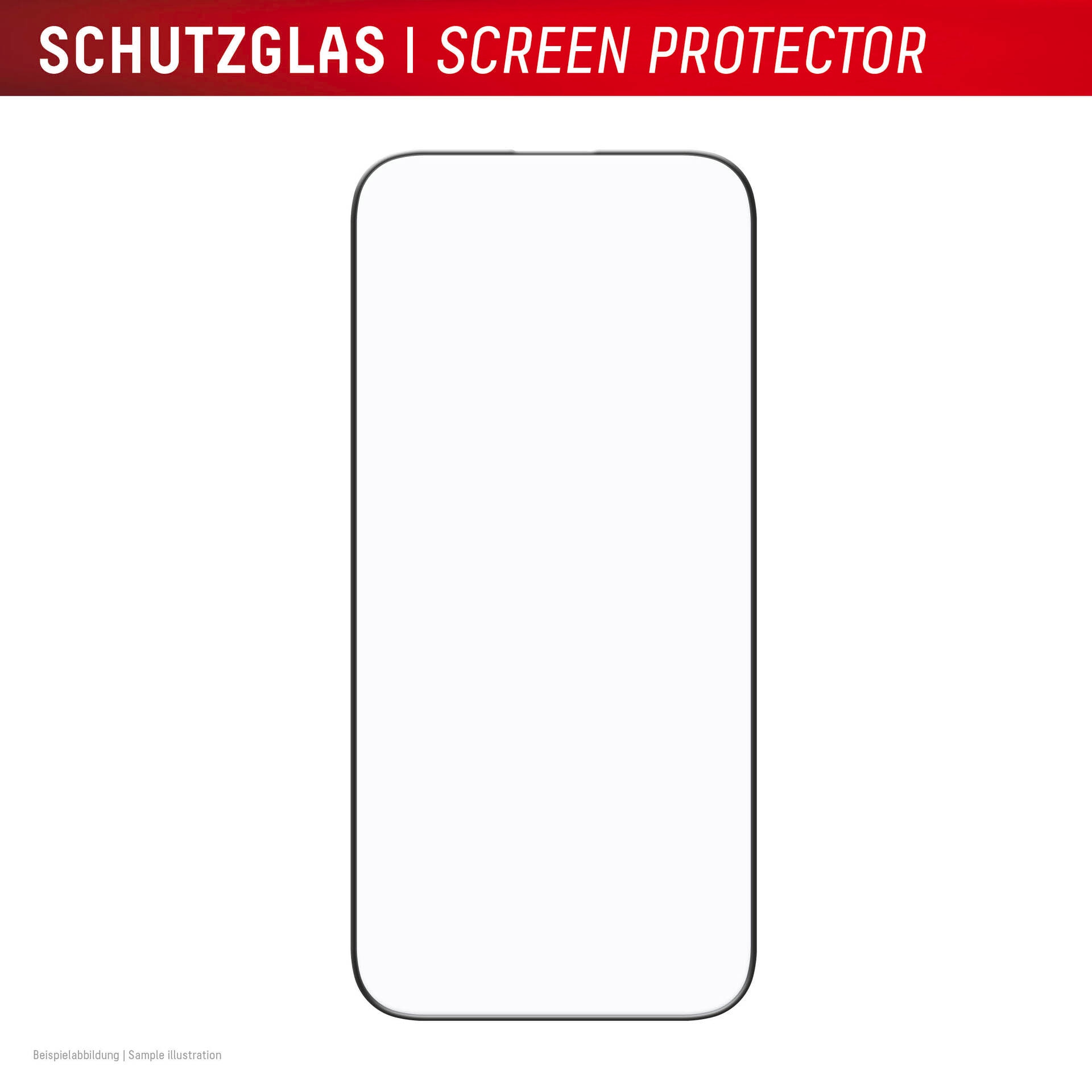 Displex Verre de protection d'écran »Premium Glass Screen Protector Full Cover« für Apple iPhone Air Displayschutzfolie, Schutzfolie, Bildschirmschutz, kratz- & stossfest