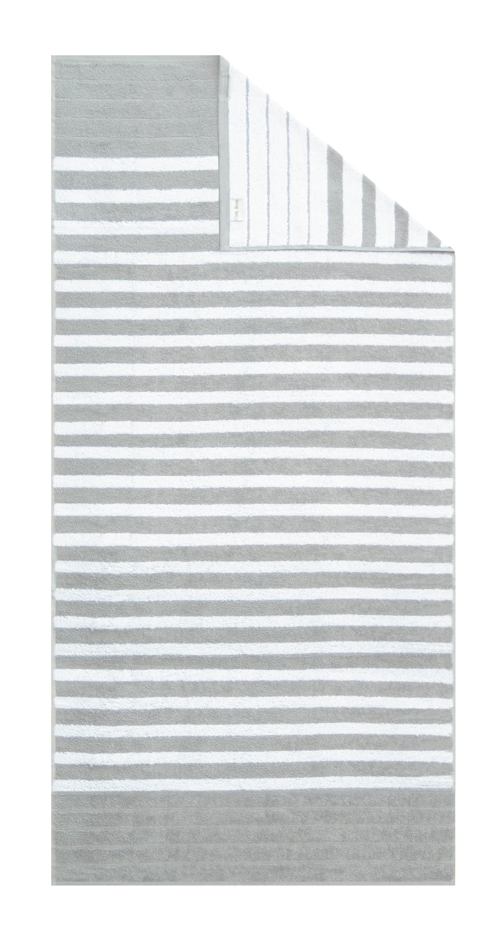 Image of Carl Ross Saunatuch "quergestreift" mit 2 Aufhängekordeln
