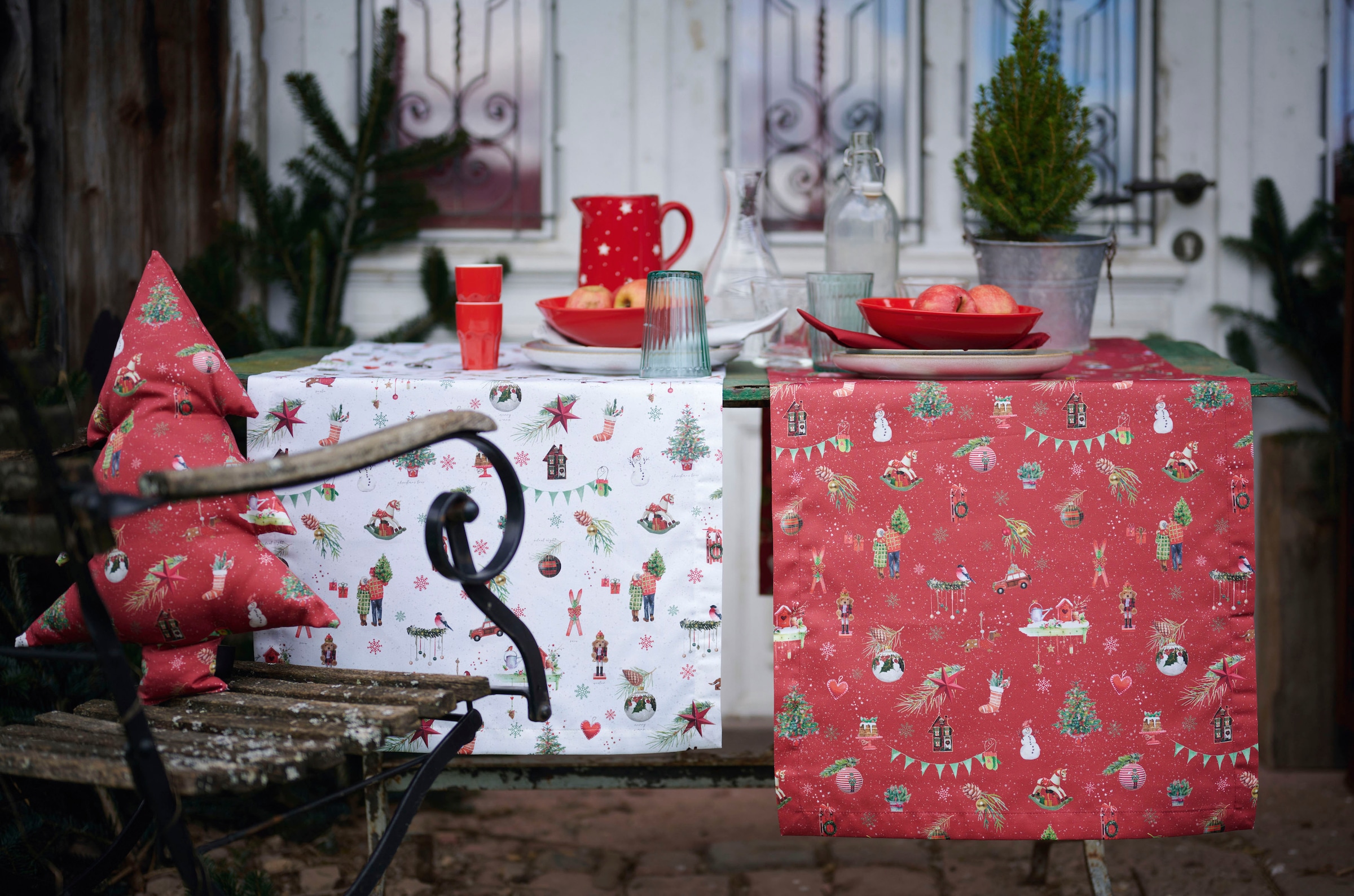 APELT Chemin de table »6200 WINTERWELT, Weihnachtsdeko, Weihnachten« impression numérique