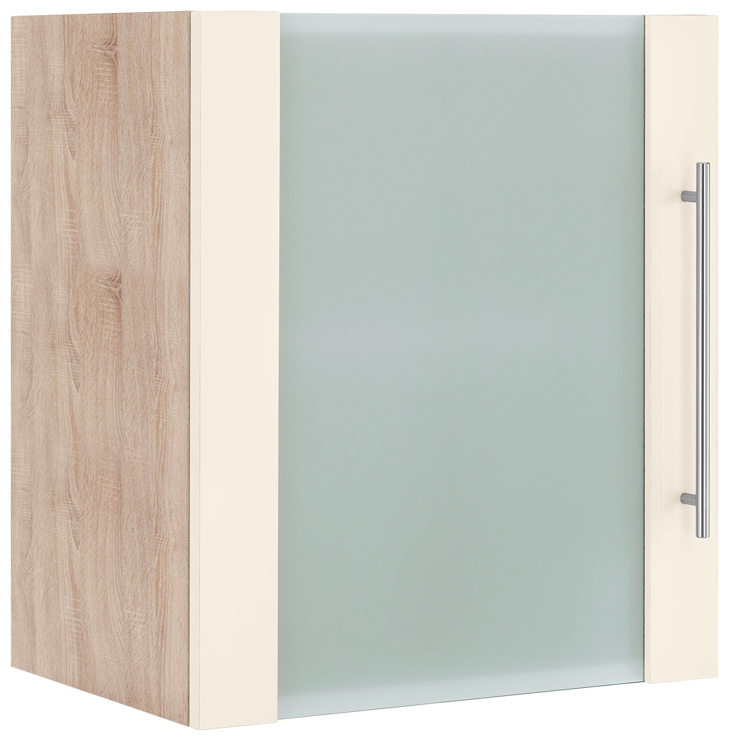 wiho Küchen Glashängeschrank »Flexi2, Breite/Höhe: 50/56,5 cm, Soft-Close bei der Tür« inkl. verstellbaren Einlegeboden