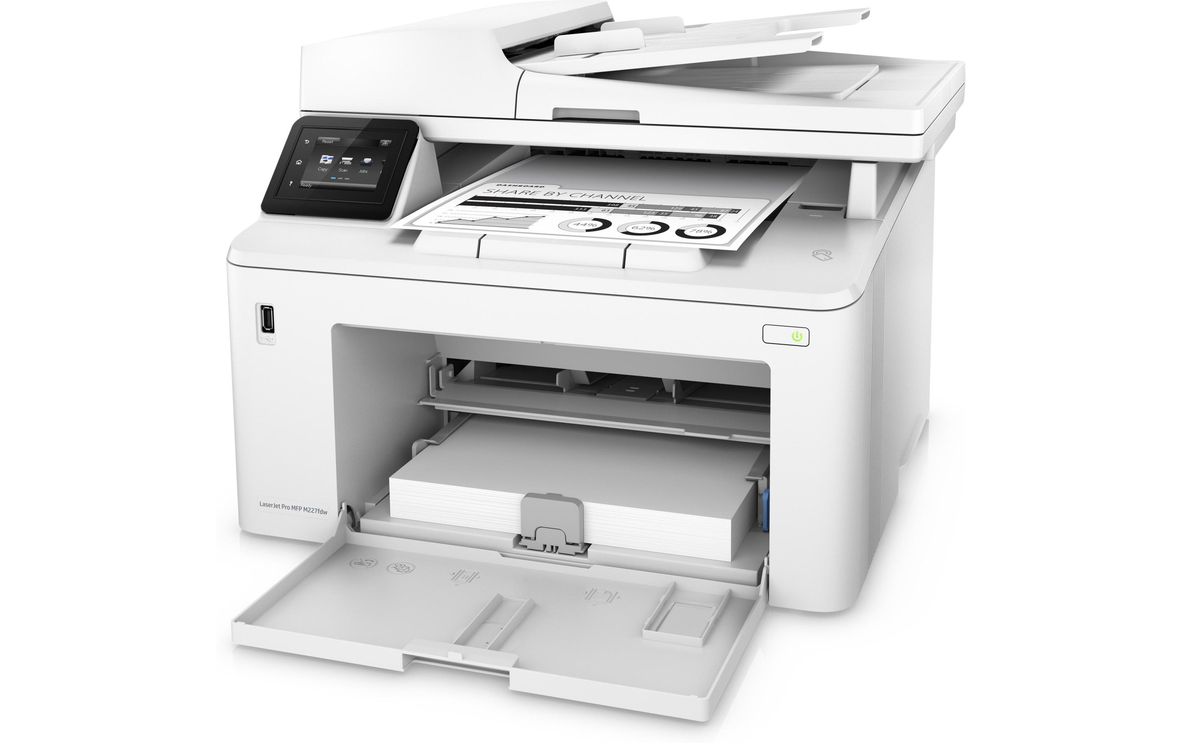 HP Schwarz-Weiss Laserdrucker »LaserJet Pro M227fdw«