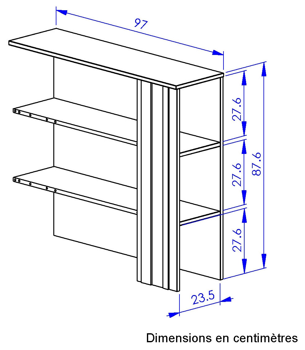 Gami Set complet pour chambre de bébé »SET N°3 CALYPSO« 6 cuis tlg. Viel Stauraum für eine optimale Organisation.