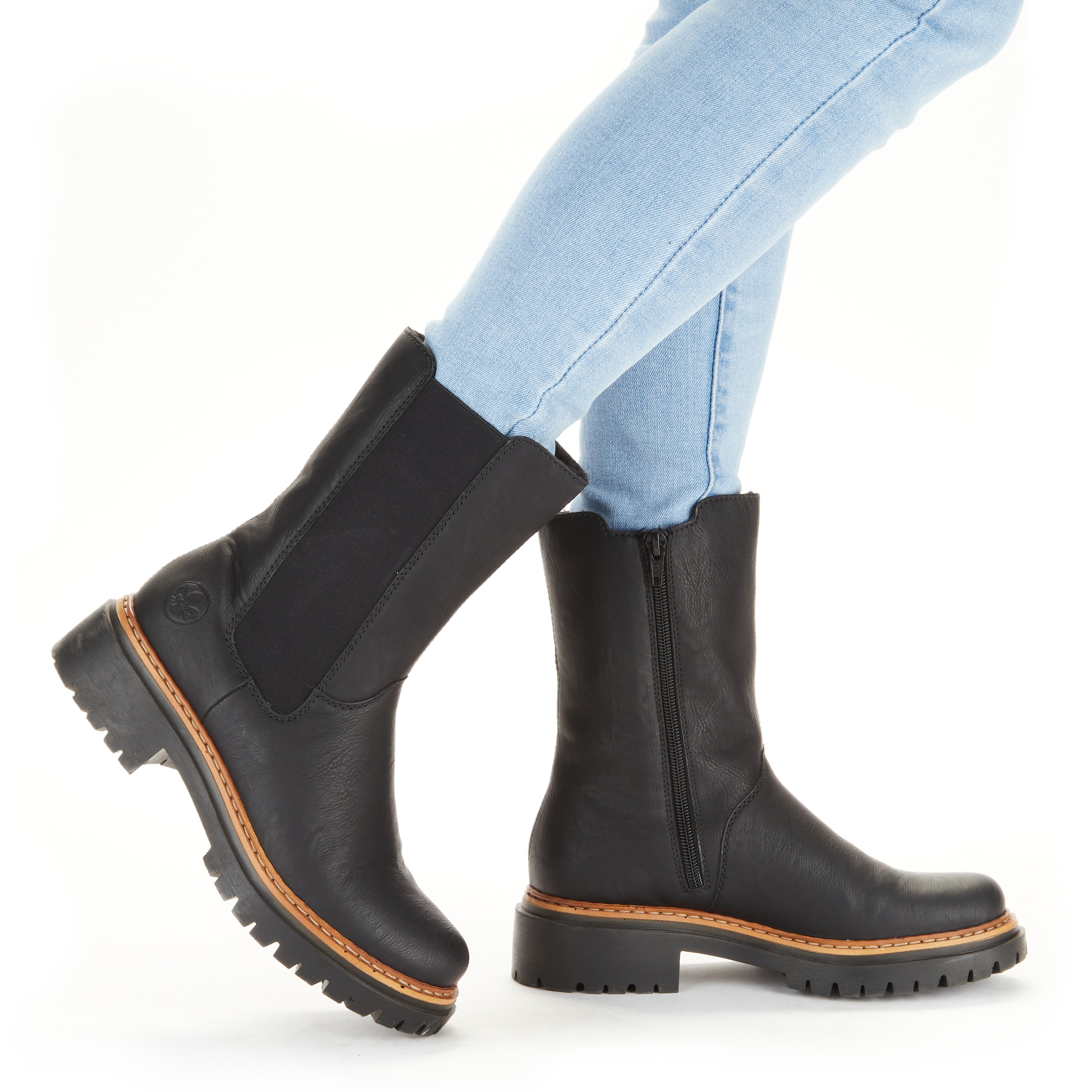 Rieker Bottines chelsea  bottine, boots avec large stretch sur le côté
