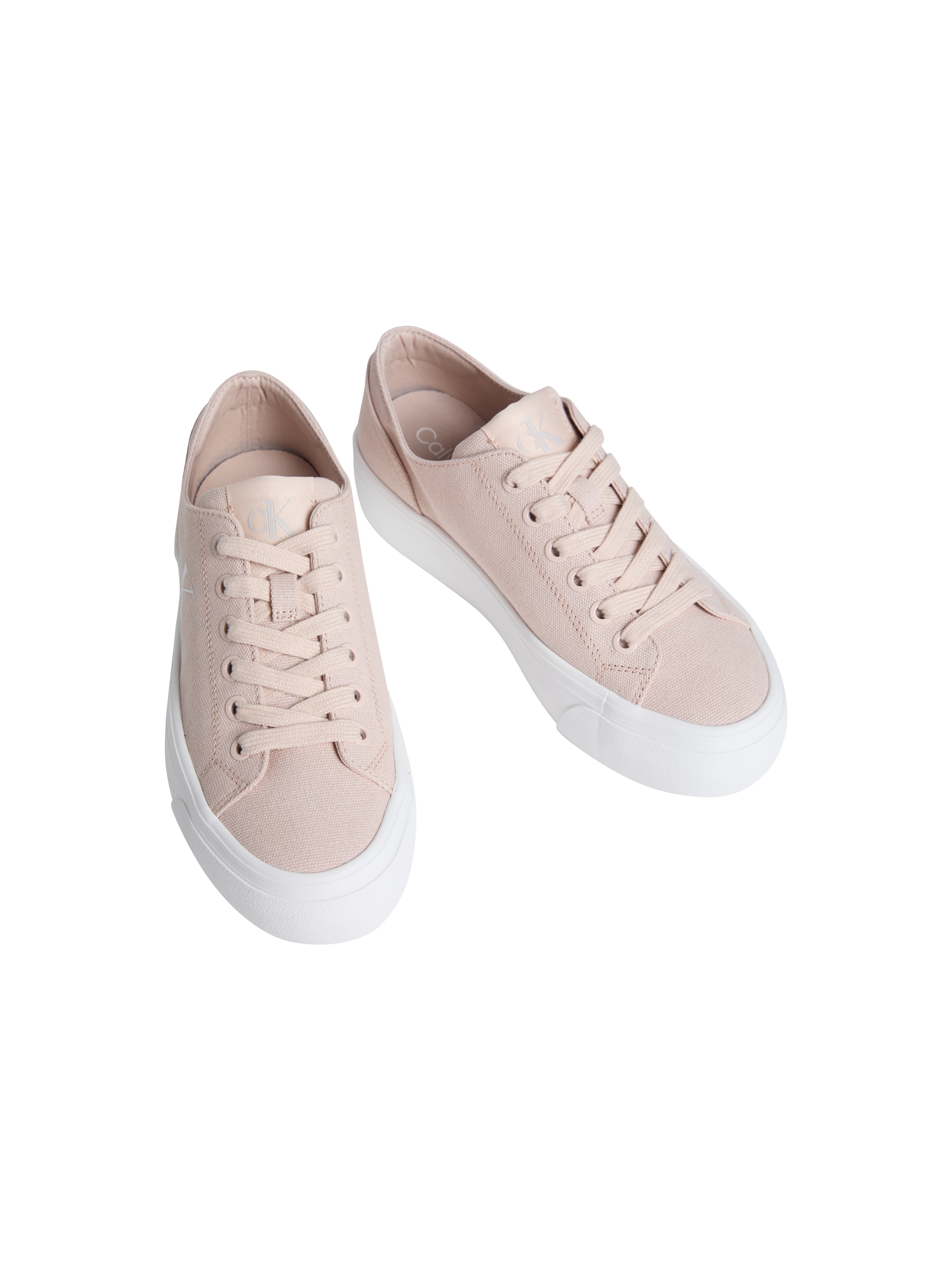 Image of Calvin Klein Jeans Plateausneaker "VULC FLATFORM LOW CV MG" Schnürschuh, Freizeitschuh, Halbschuh mit seitlichem Logo