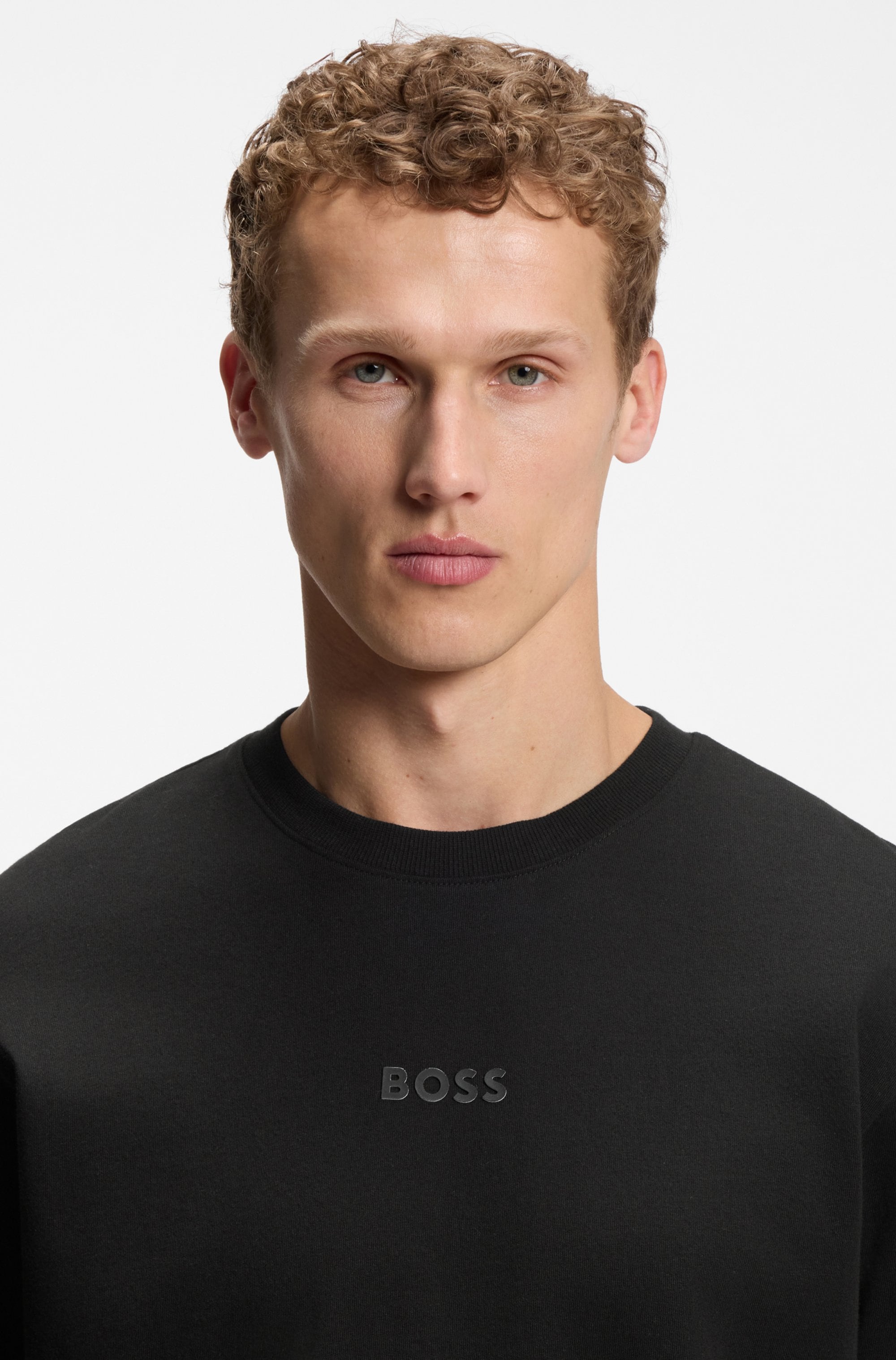 BOSS GREEN T-Shirt »Tee 10 Relaxed Fit« Rundhalsausschnitt, relaxed Fit, reine Baumwolle