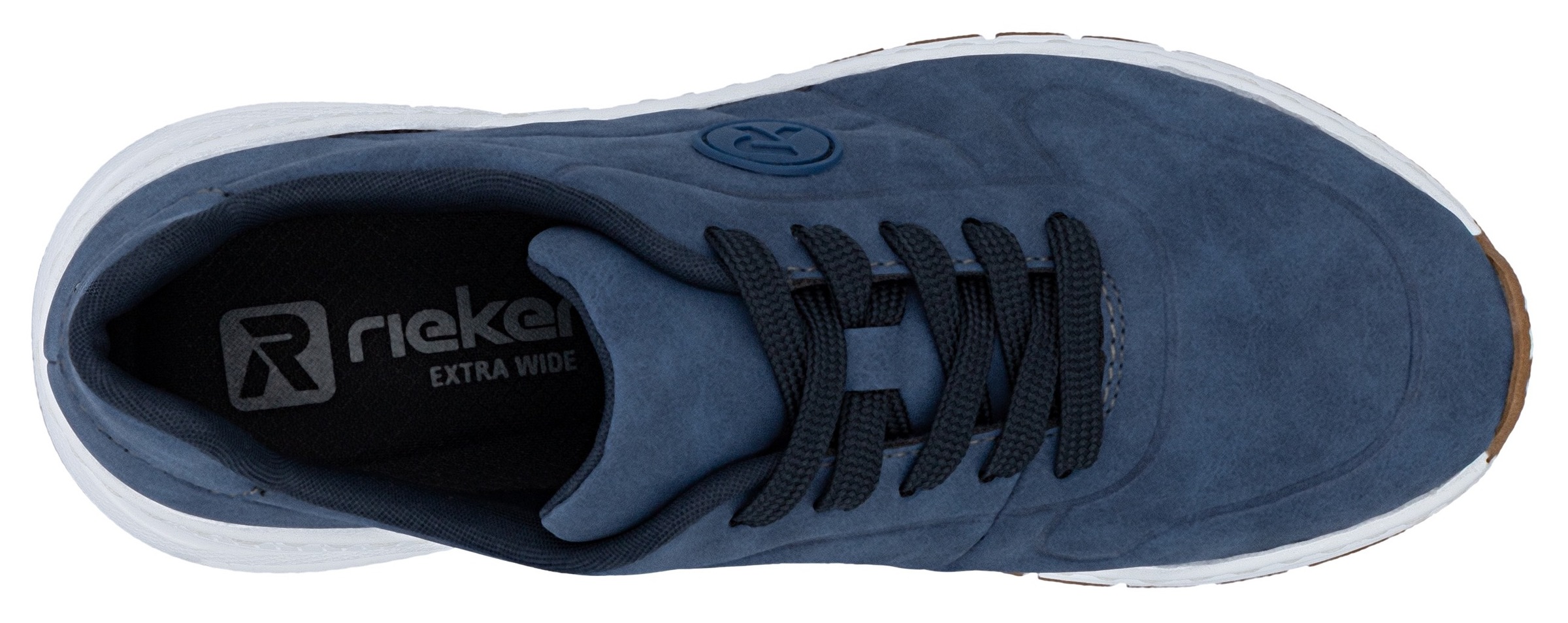 Rieker Sneakers  mit MemoSoft-Innensohle, Freizeitschuh, Halbschuh, Schnürschuh