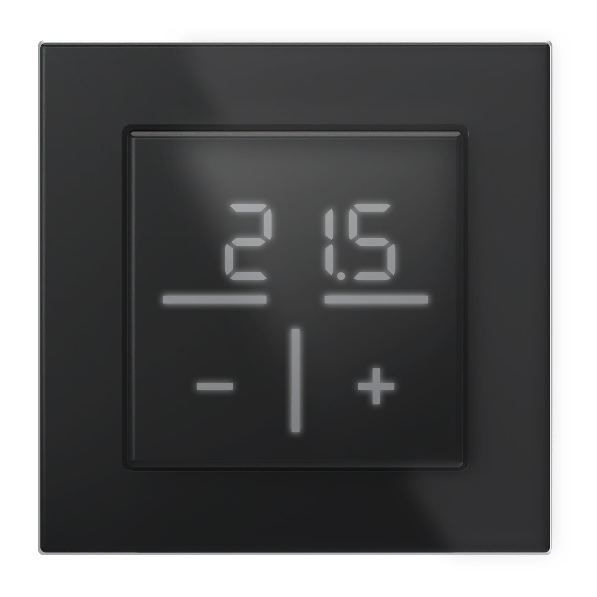 Image of Homematic IP Smart-Home-Zubehör "Bundle Glas-Wandthermostat + Glasrahmen 1-fach"
