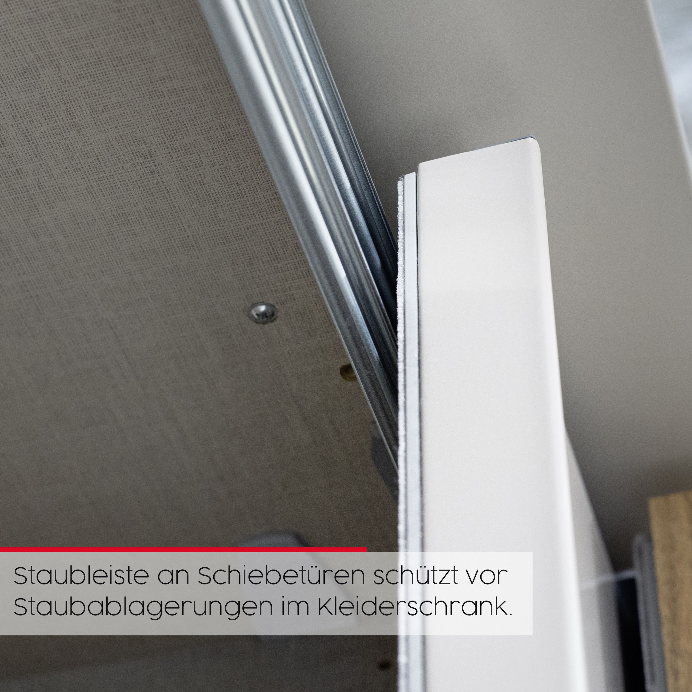 rauch Schwebetürenschrank »Kleiderschrank Schrank Garderobe Wäscheschrank TEGIO« mit hochwertigen Holzdekoraufleistung und Glasfront MADE IN GERMANY