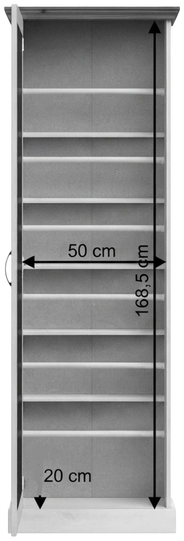 GOODproduct Armoire à chaussures »Selma«