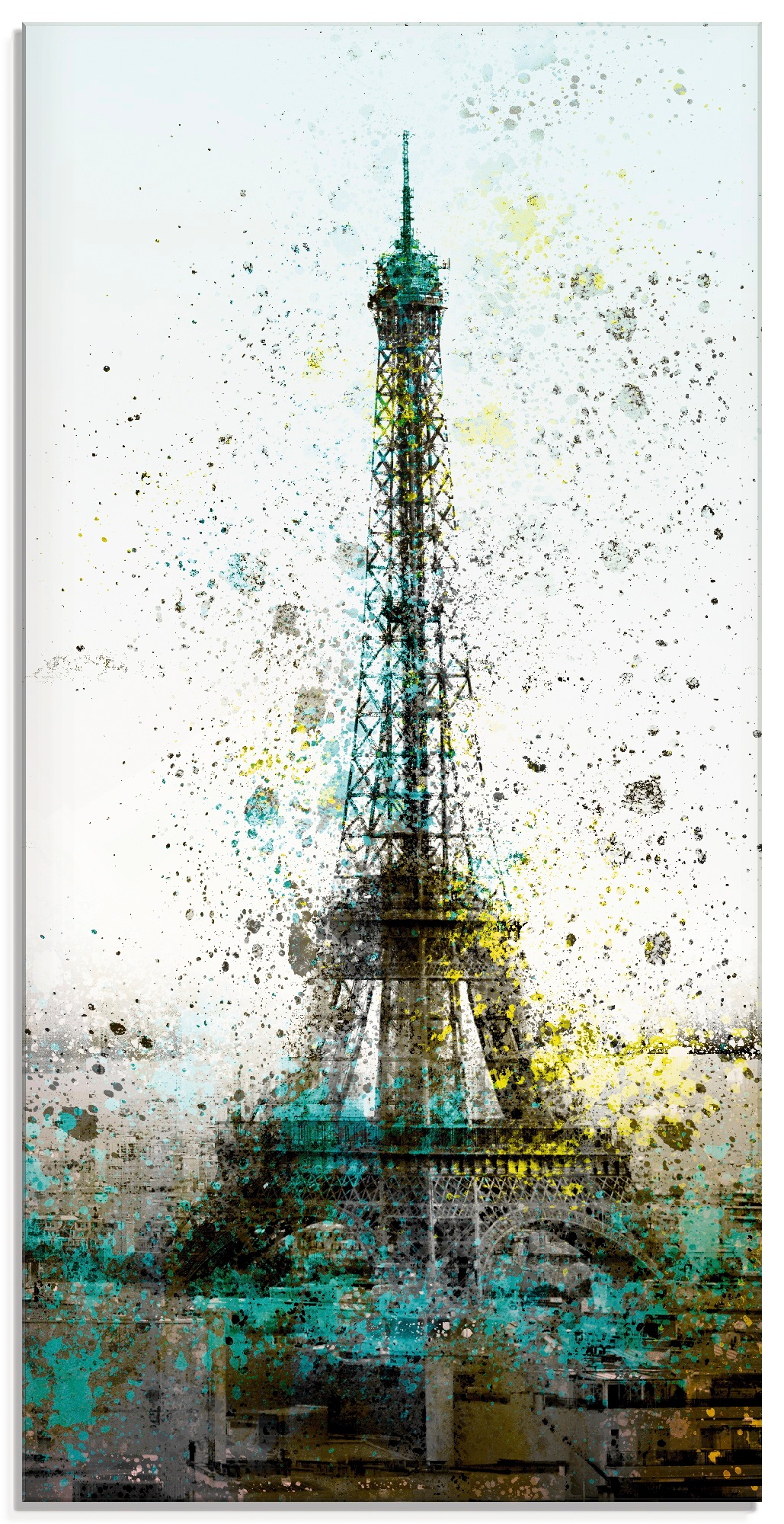 Image of Artland Glasbild »Paris Eiffelturm I«, Gebäude, (1 St.) bei Ackermann Versand Schweiz