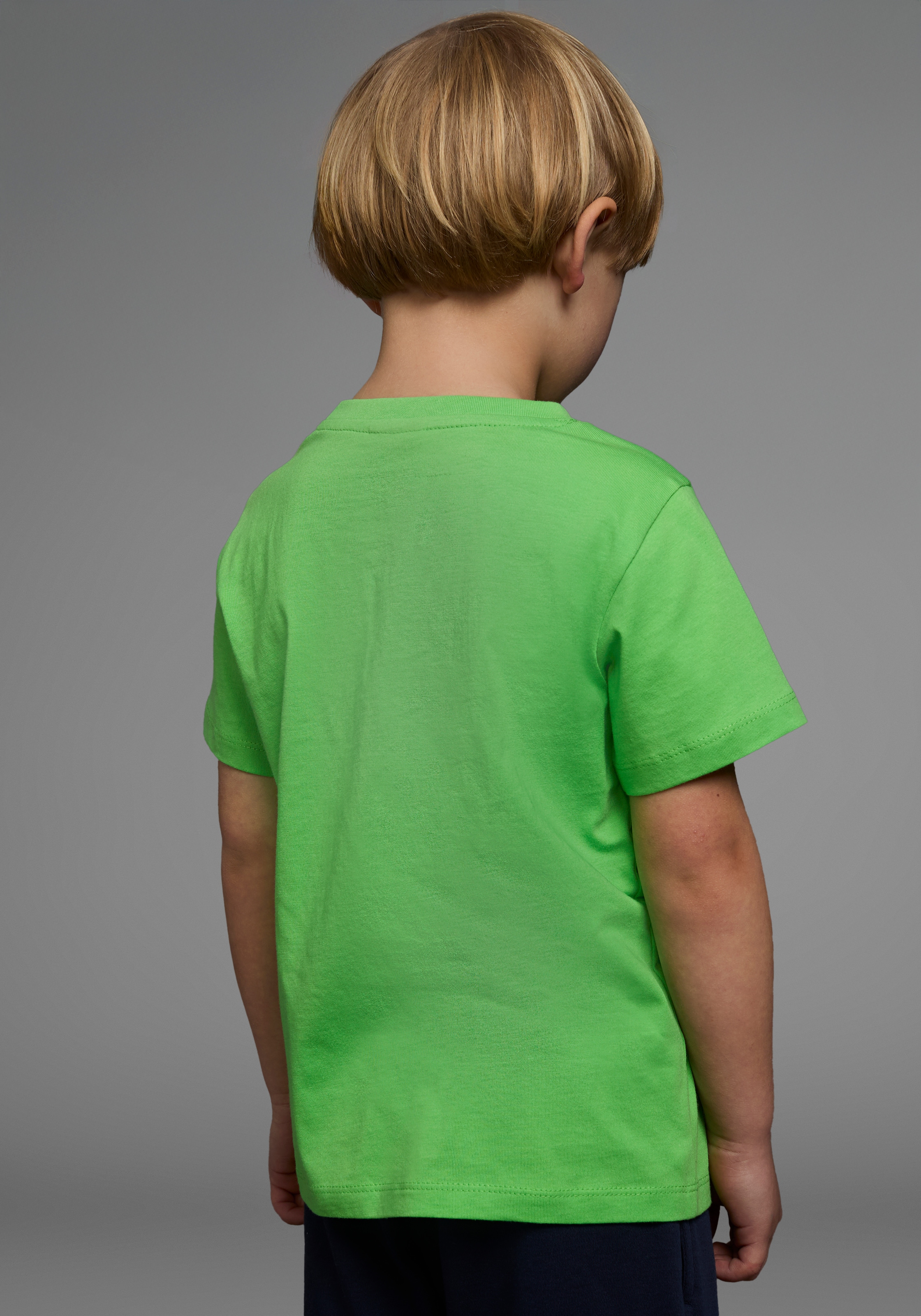 KIDSWORLD Shirt & Shorts »2tlg. Set T-Shirt+Sweatbermudas«, BOYS AT WORK