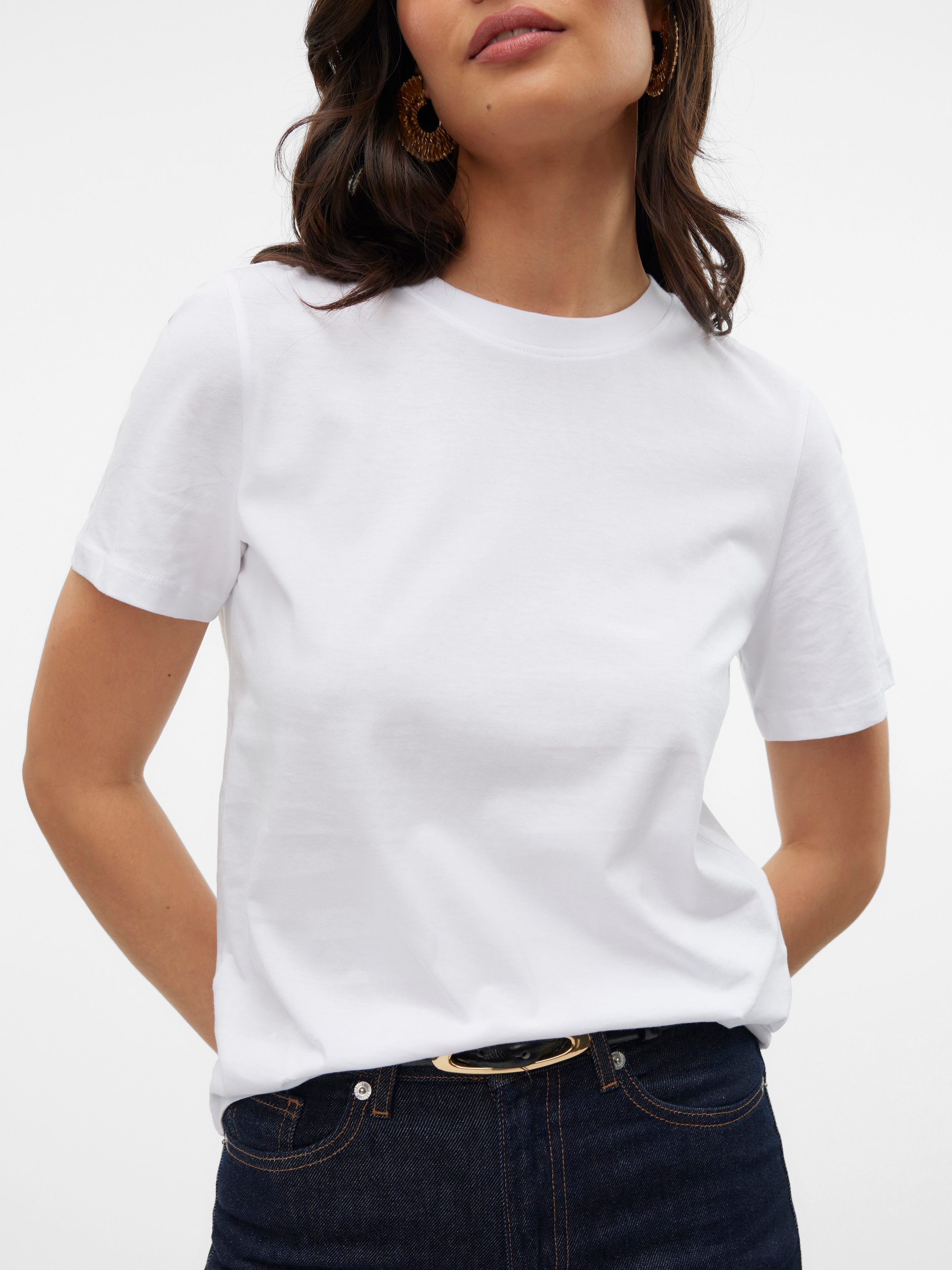 Vero Moda Kurzarmshirt »VMPAULINA SS T-SHIRT GA JRS NOOS«