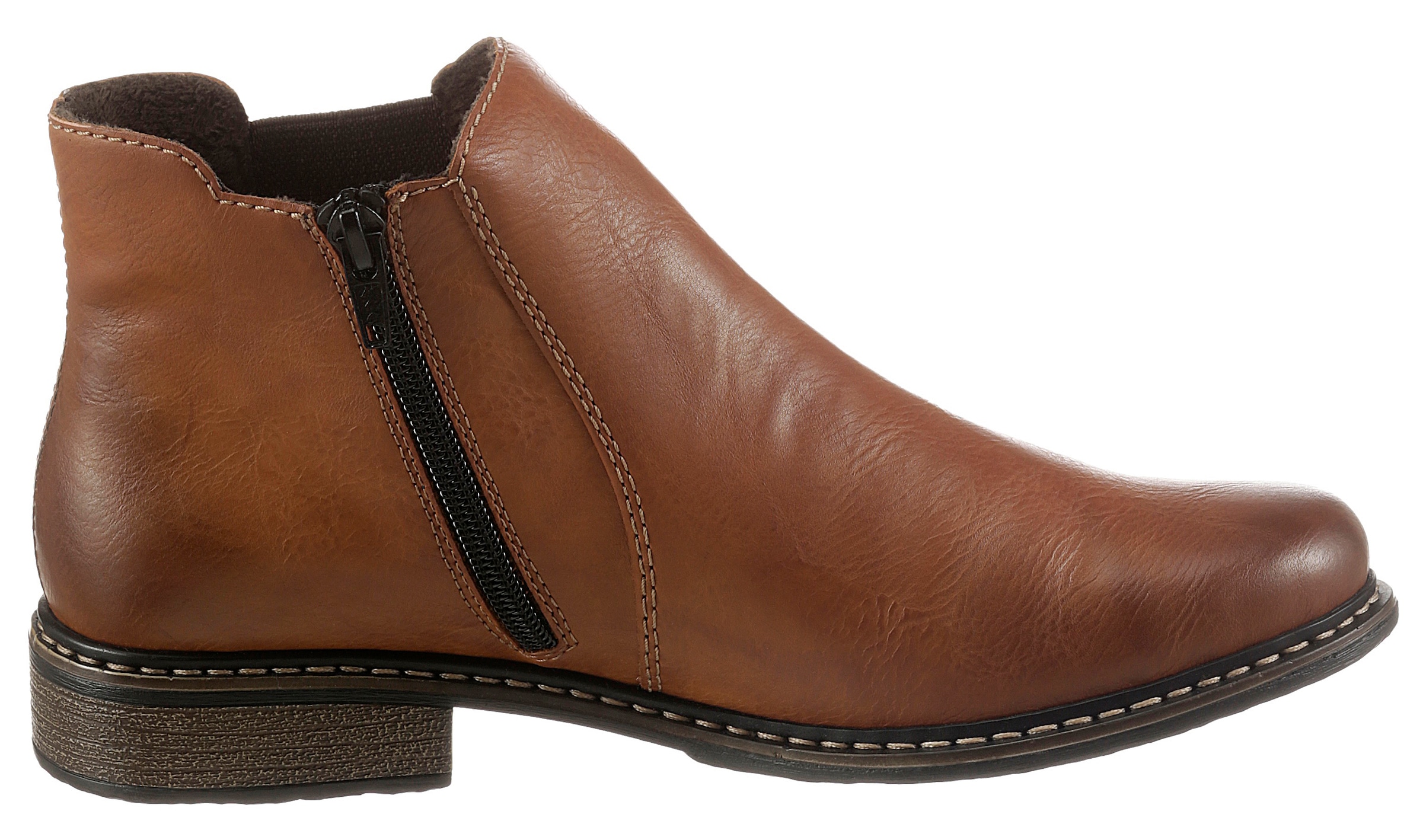 Rieker Chelseaboots, Stiefelette, Boots, Blockabsatz, in klassischer Optik