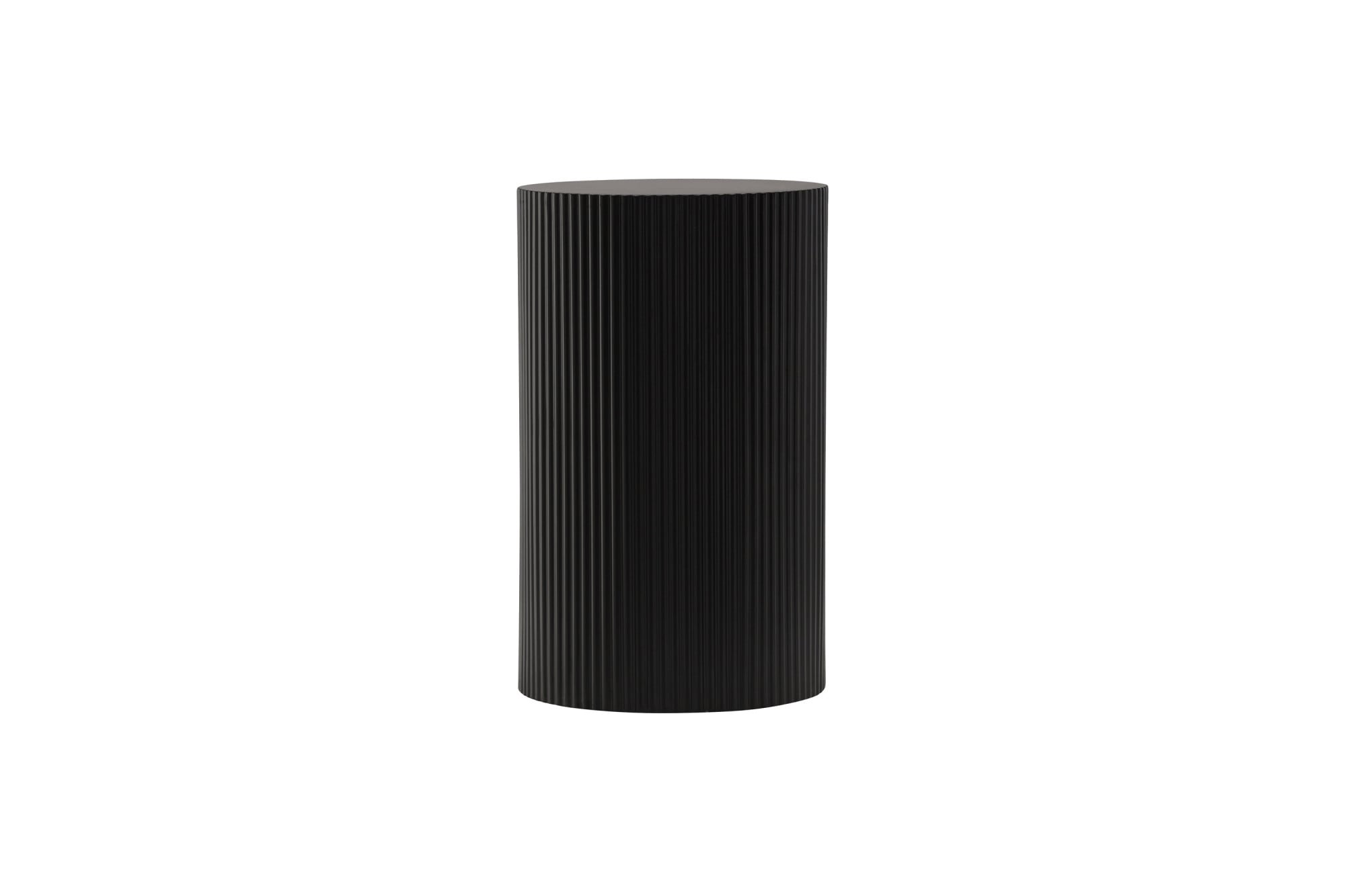 Image of Venture Home Beistelltisch "Lenox, runder Beistelltisch, gerillte Optik, Ø 31 cm" Ablagetisch, MDF, rund, kompakt, urban, schlicht