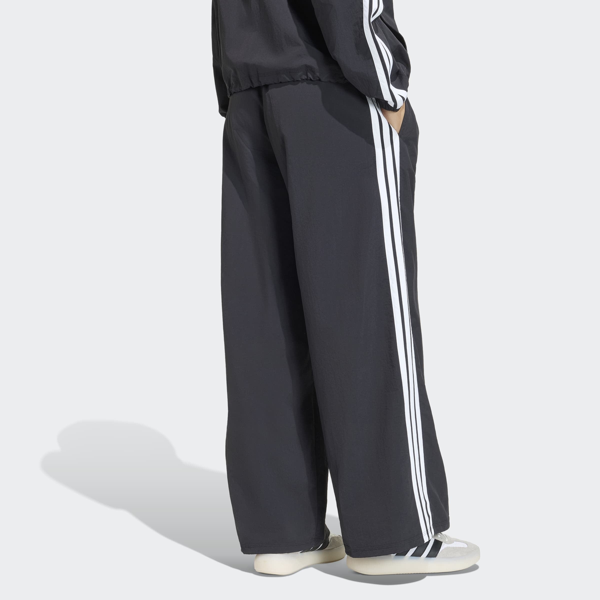 Image of adidas Sportswear Sporthose "ICONIC, GEWEBT, WEITES BEIN"