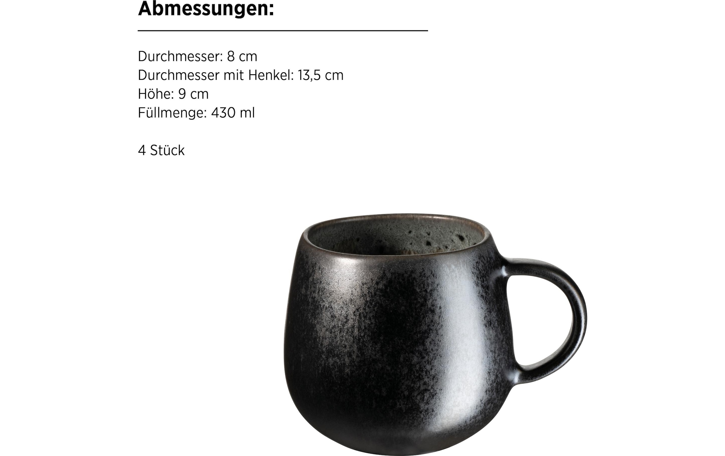 MÄSER Frühstücks-Geschirrset »Carellia 12-teilig«