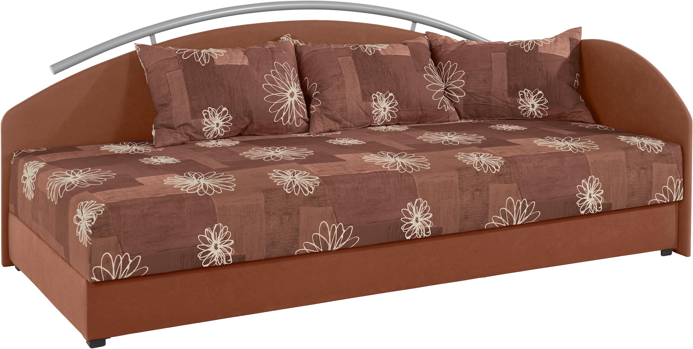 Maintal Chaise longue rembourrée mit Bettkasten