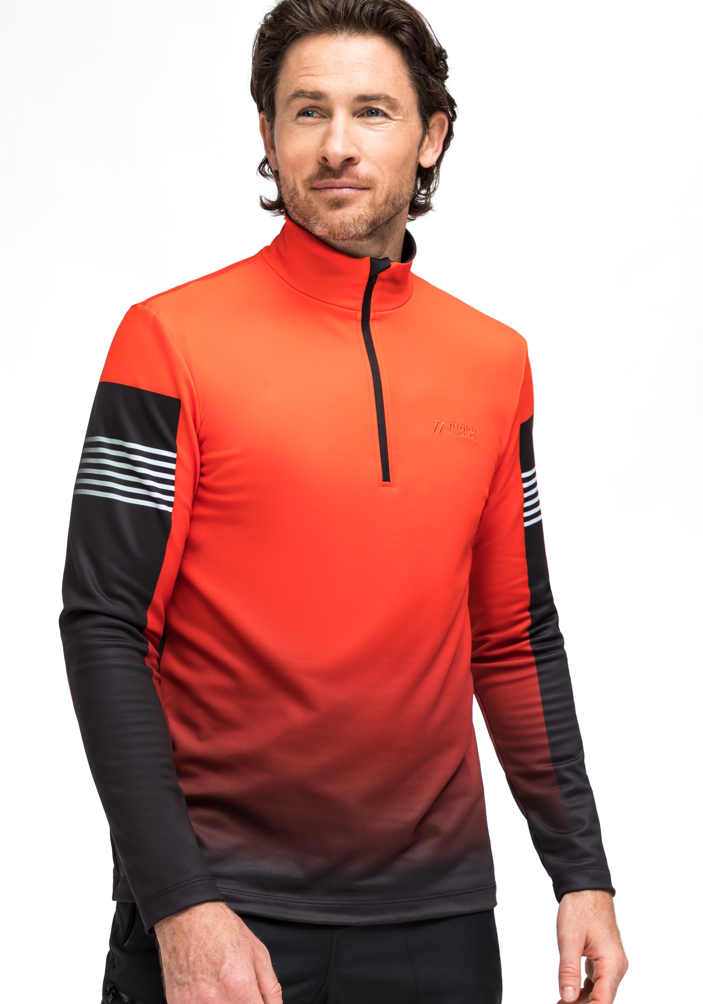 Image of Maier Sports Funktionsshirt »Yakori«, Elastischer Skirolli mit praktischem Half-Zip und Kinnschutz bei Ackermann Versand Schweiz